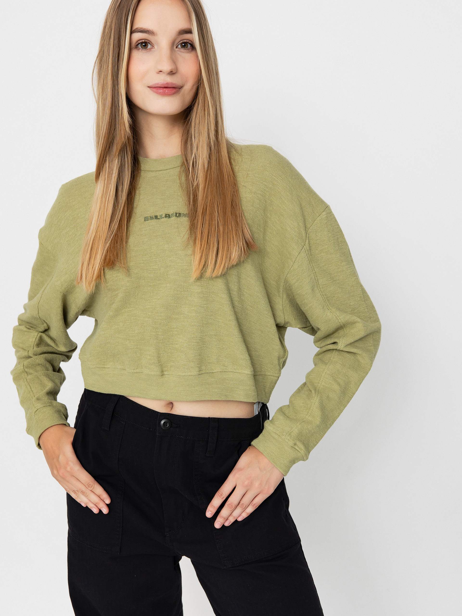Hanorac Billabong Cropped Fleece Wmn (avocado)