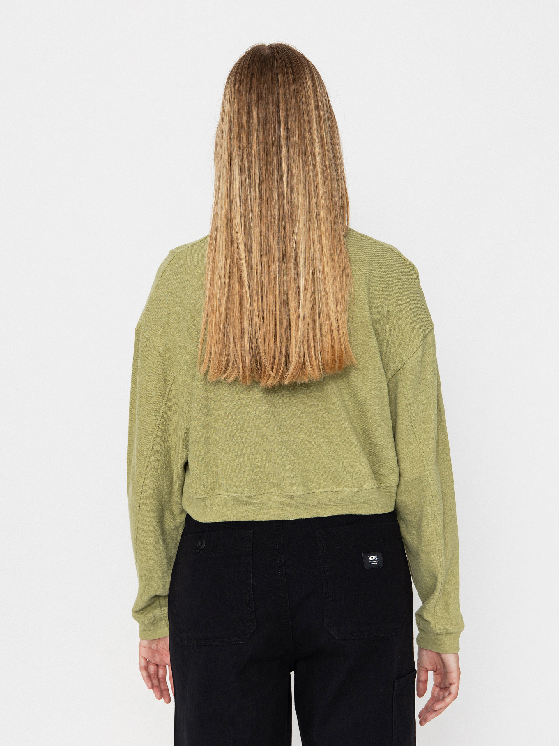 Hanorac Billabong Cropped Fleece Wmn (avocado)