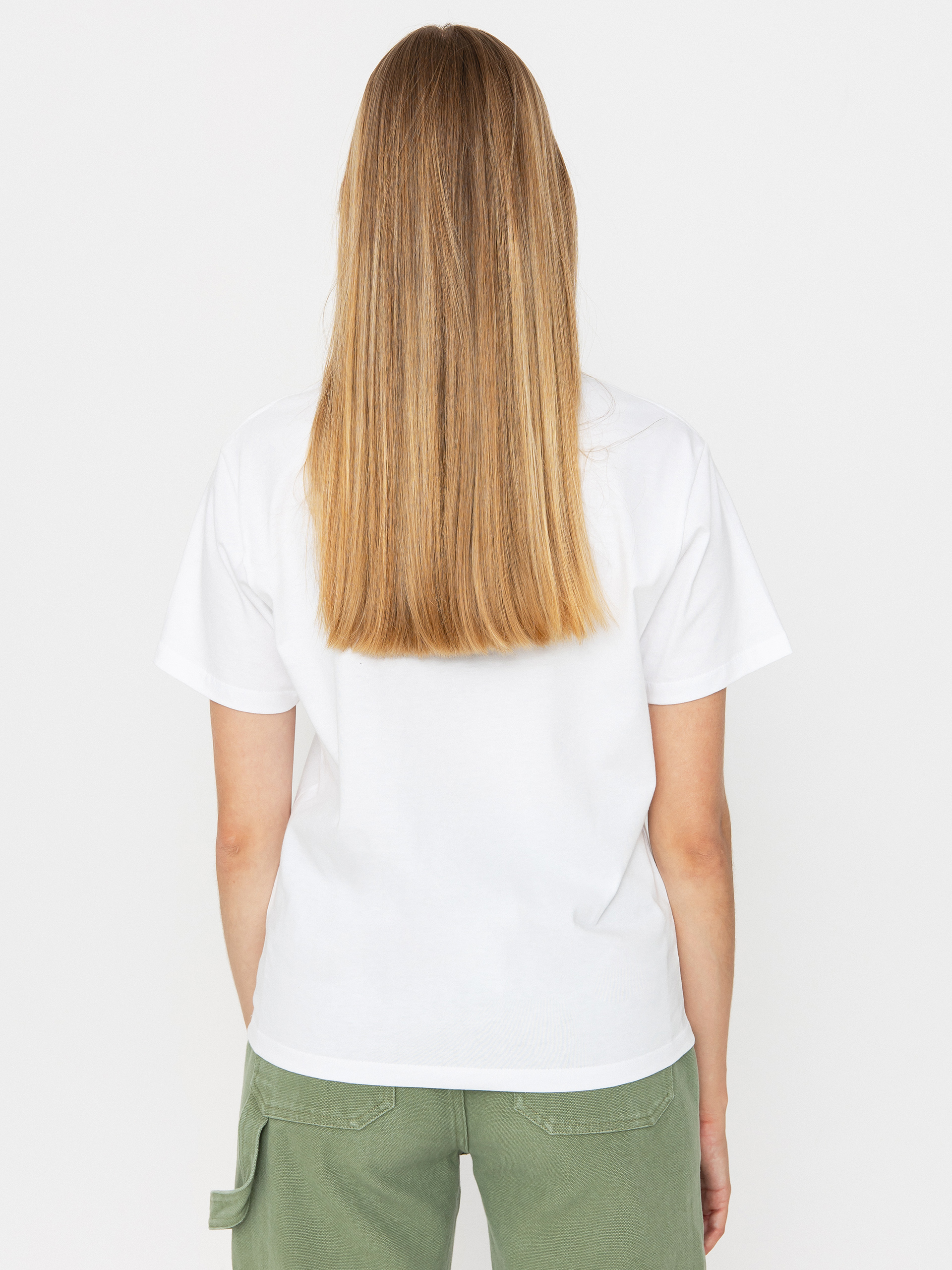 Tricou Carhartt WIP Pocket Heart Wmn (white/black)