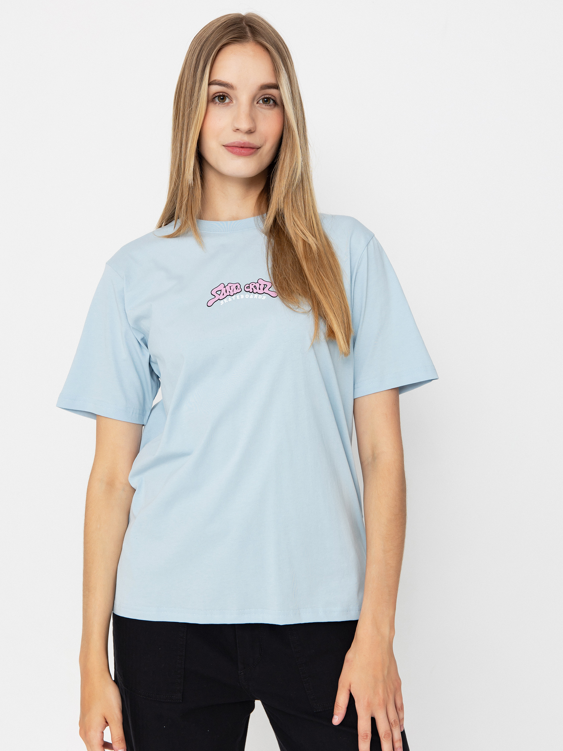 Tricou Santa Cruz Winkowski 8Baller Surf Wmn (fresh blue)