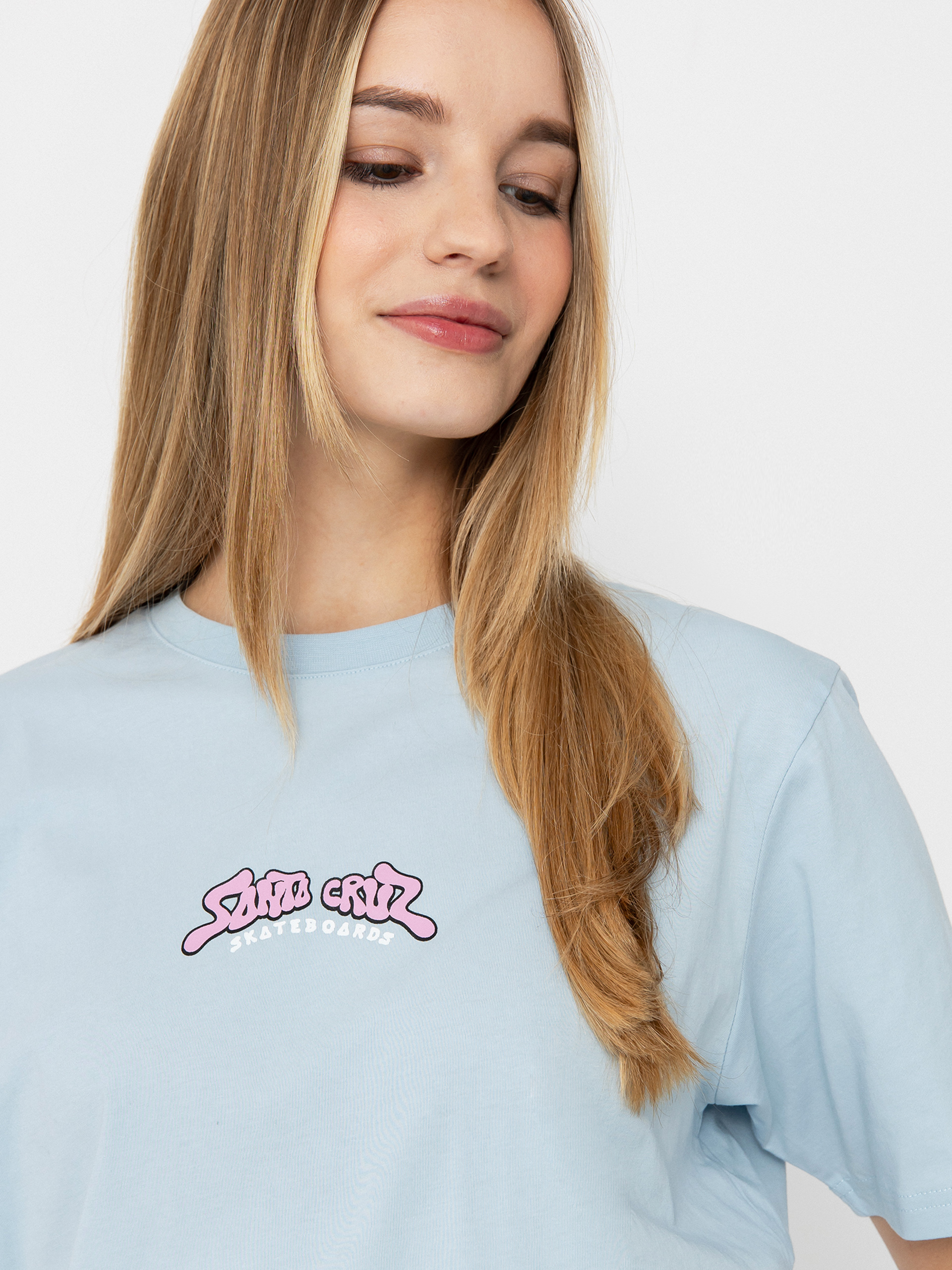 Tricou Santa Cruz Winkowski 8Baller Surf Wmn (fresh blue)