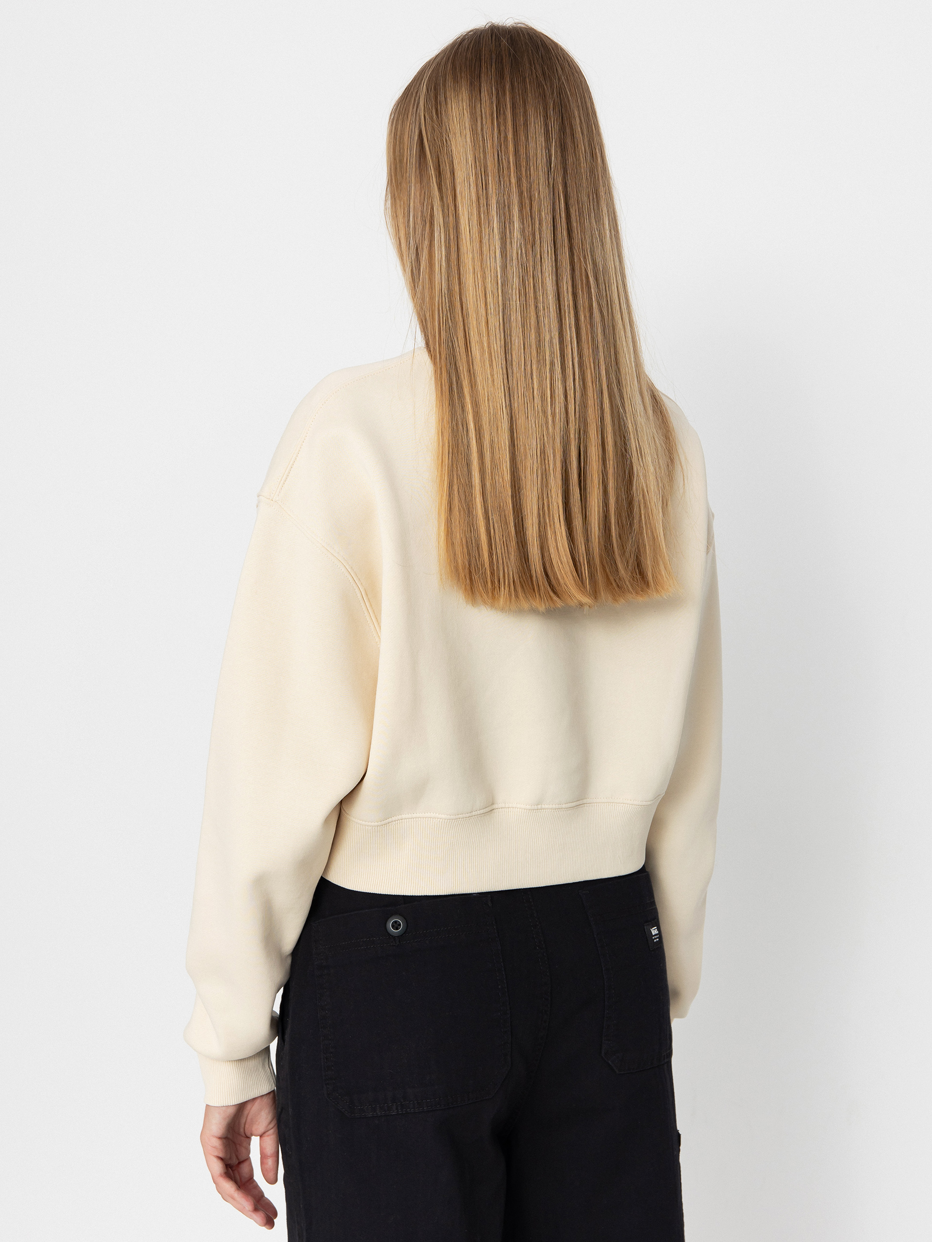 Hanorac Santa Cruz Winkowski 8Baller Strip Crew Wmn (chalk)