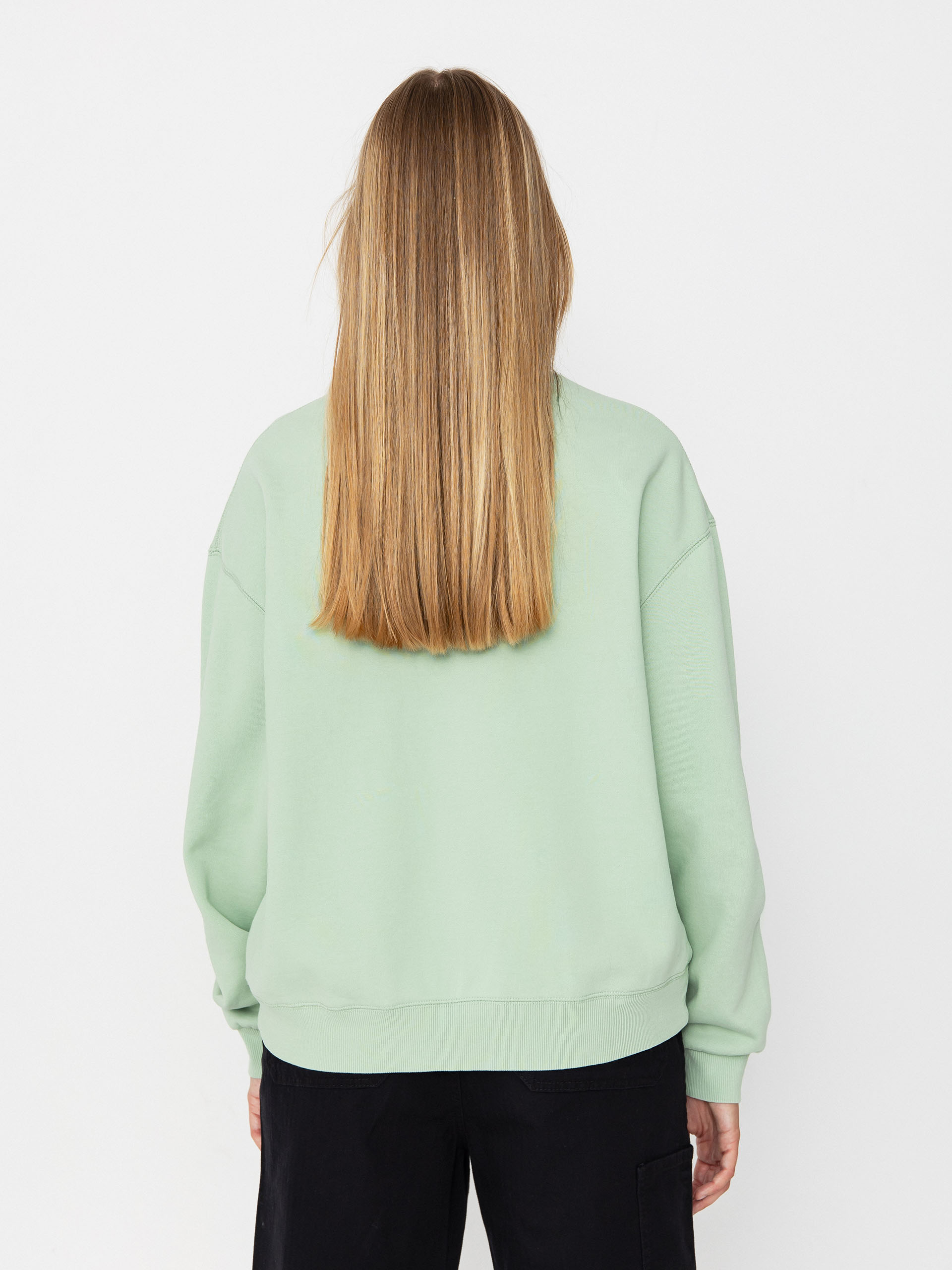 Hanorac Santa Cruz Asp Butterfly Crew Wmn (pale sage wash)