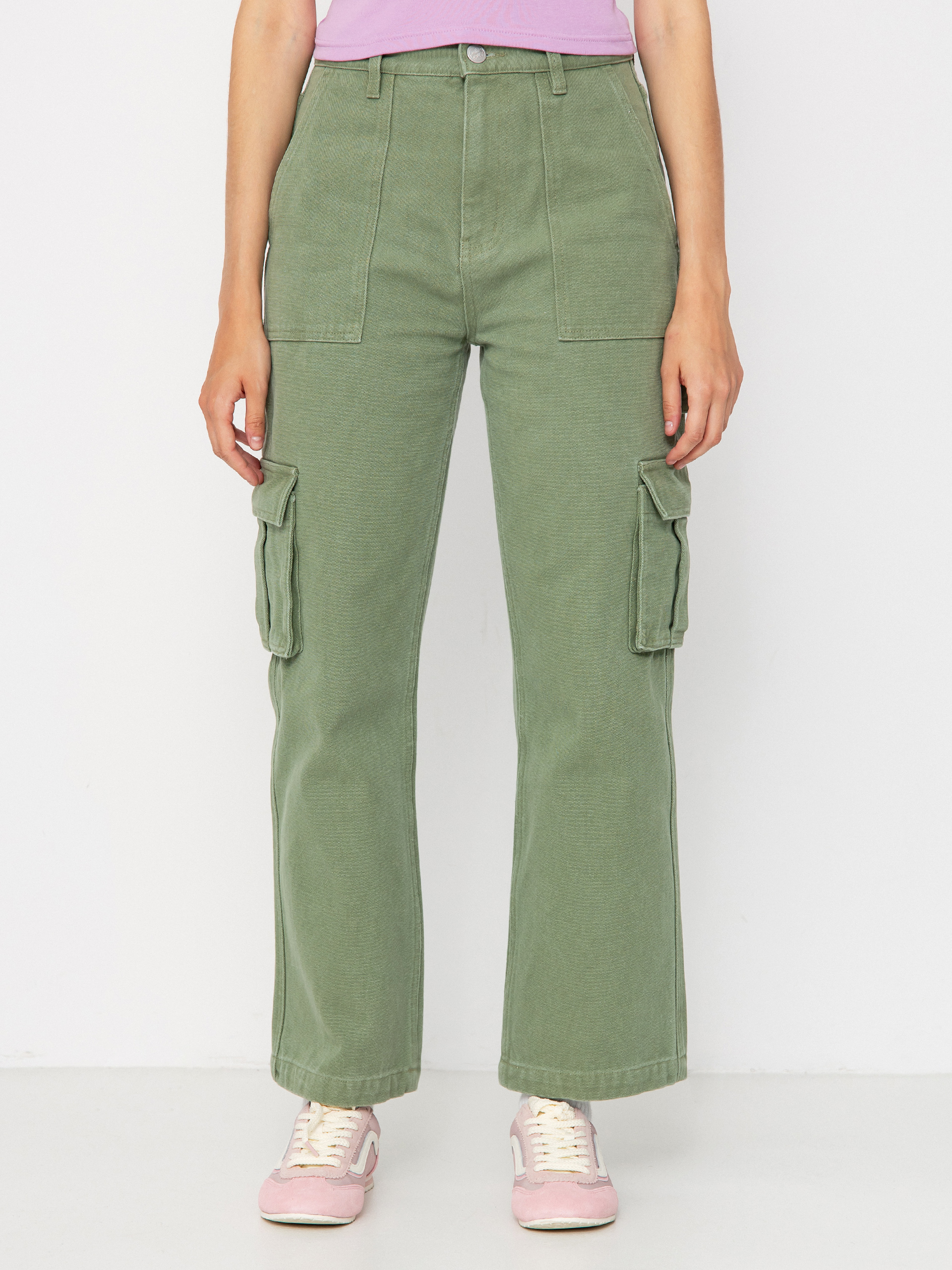 Pantaloni Santa Cruz Workers Cargo Wmn (pale sage wash)