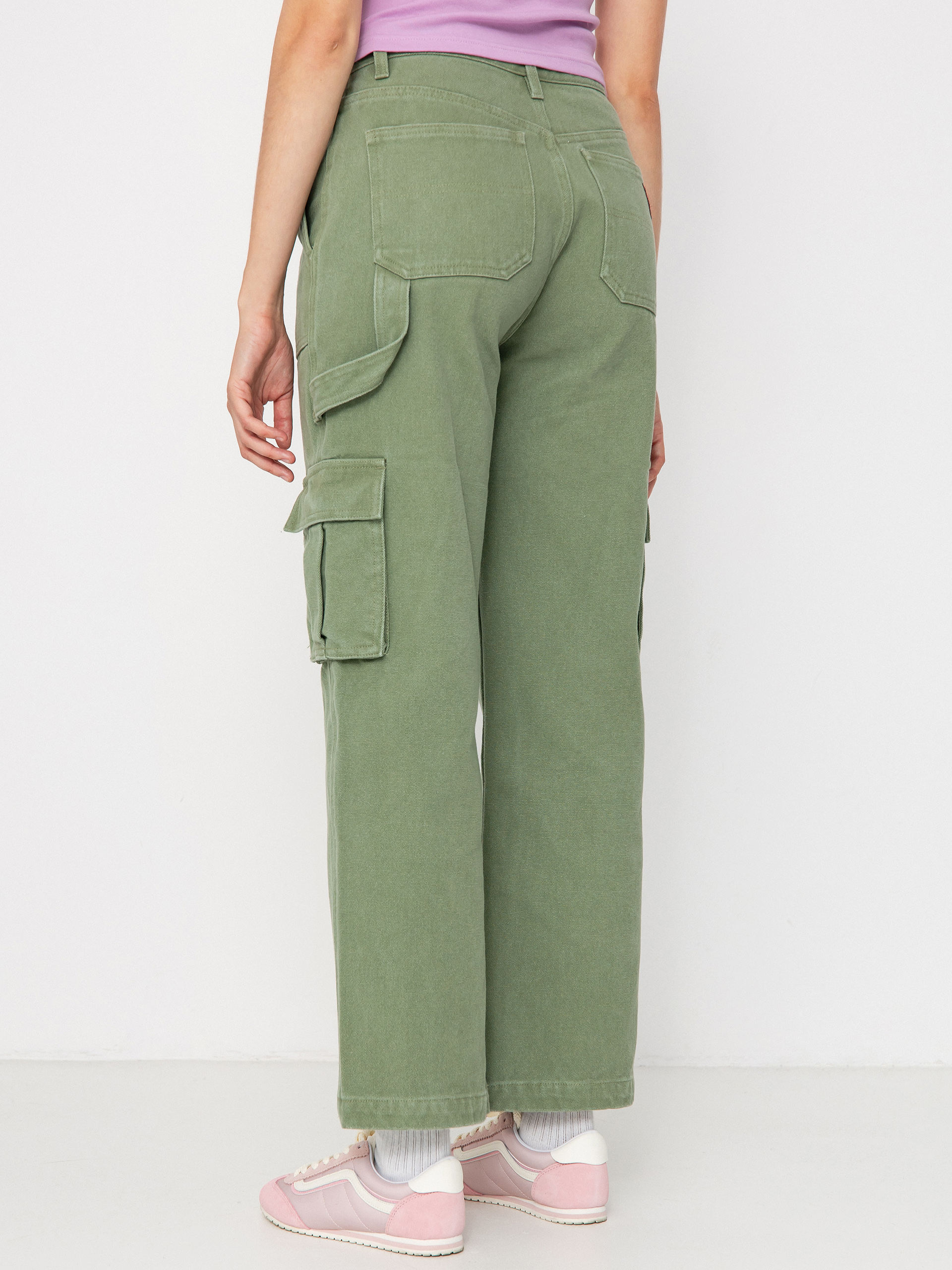 Pantaloni Santa Cruz Workers Cargo Wmn (pale sage wash)