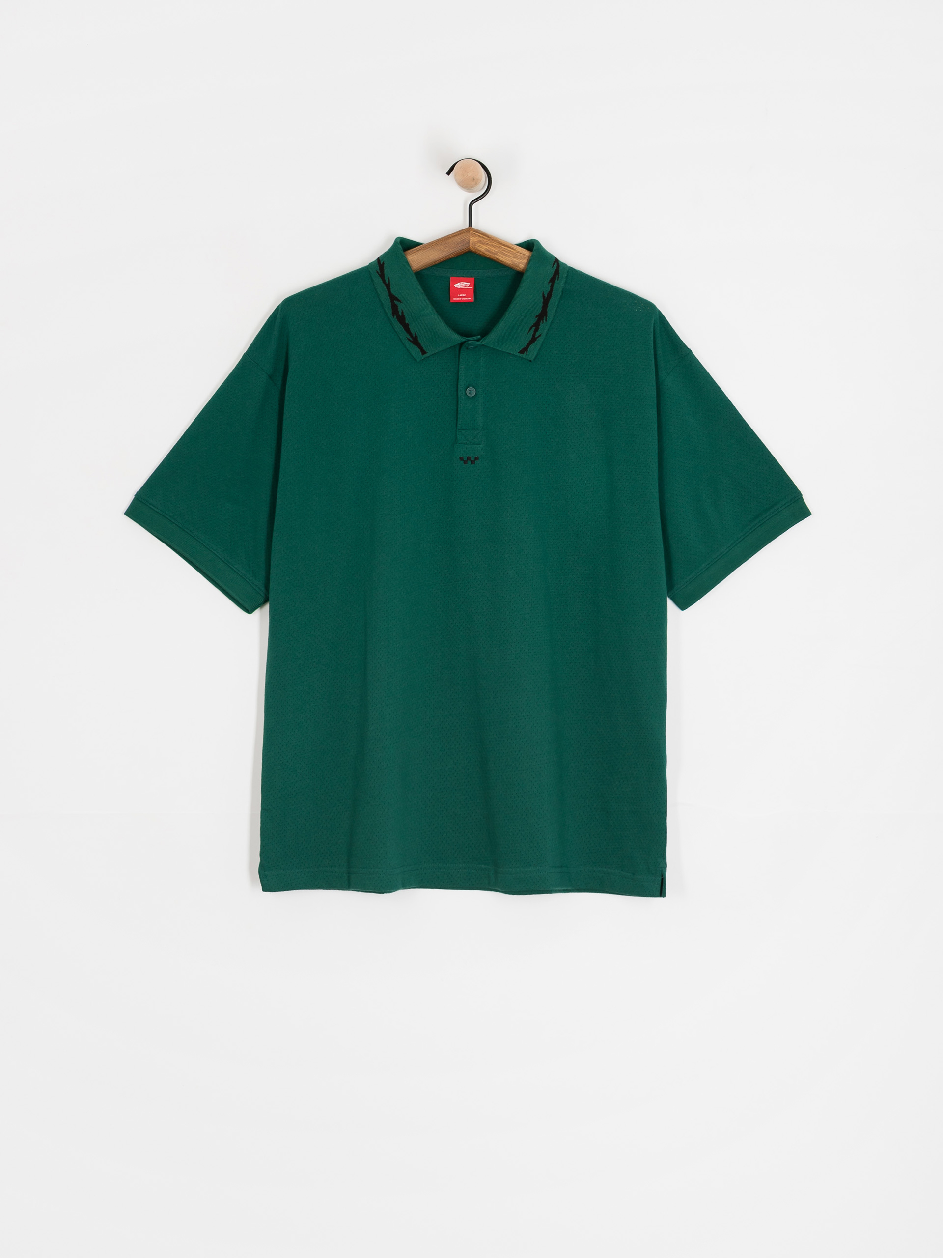 Tricou Vans Skate Mesh Polo (rain forest)