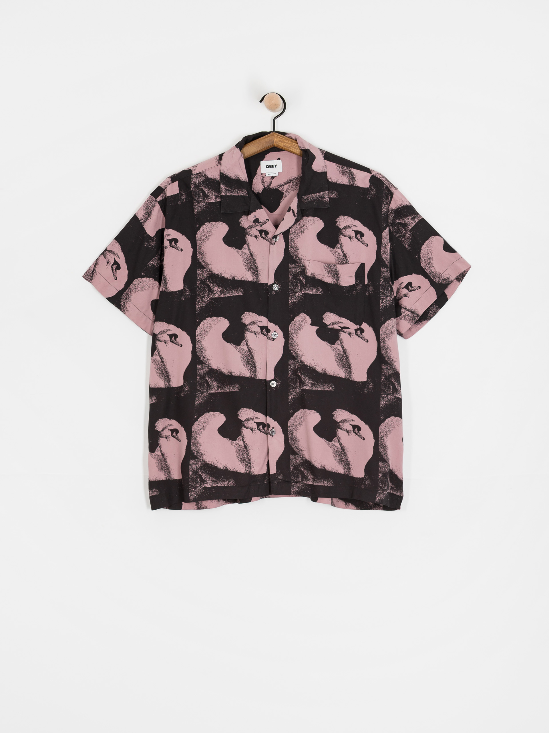 Cămașă OBEY Ambre (mauve multi)