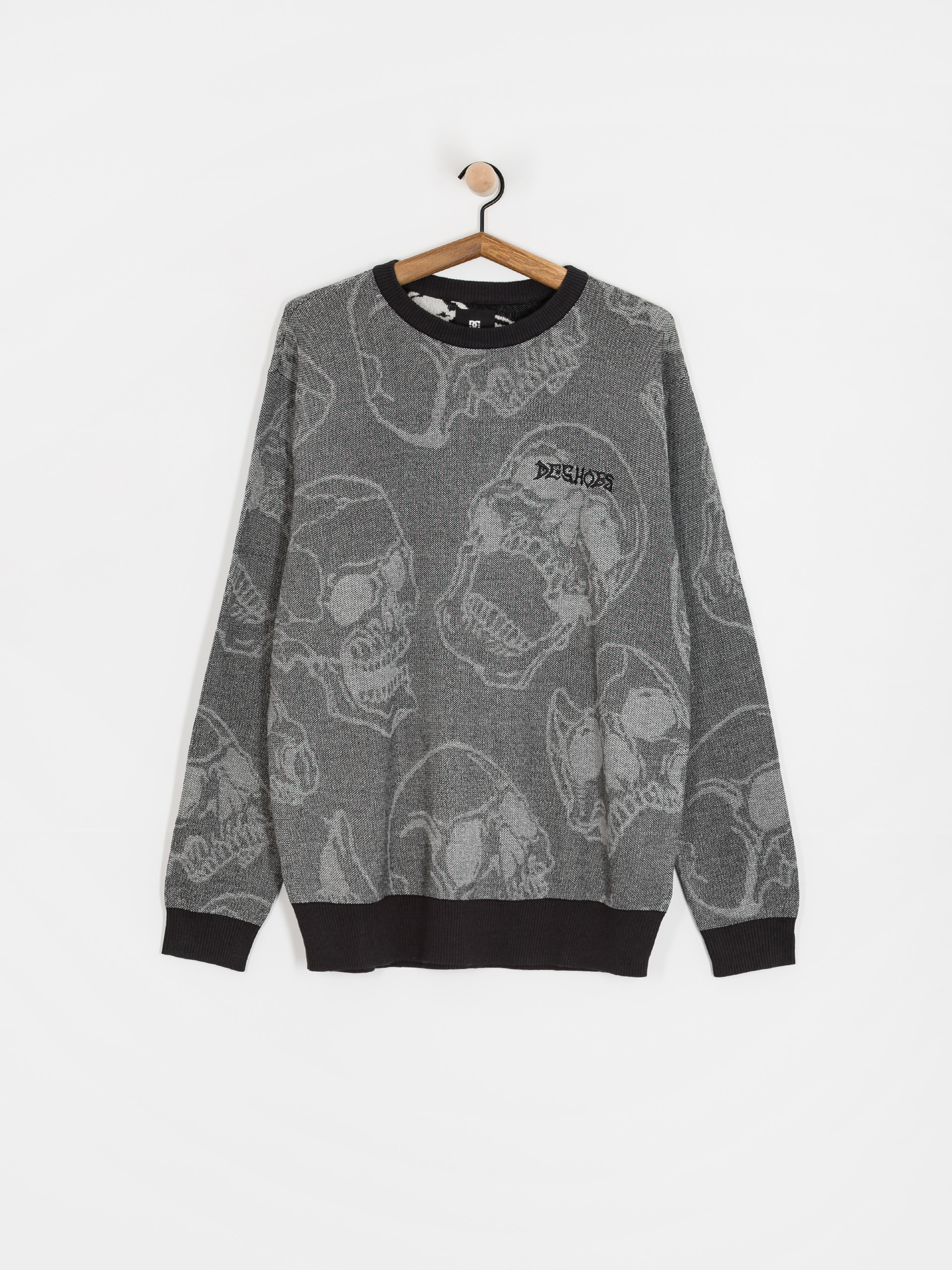 Pulover DC Fracture (heather skully print)