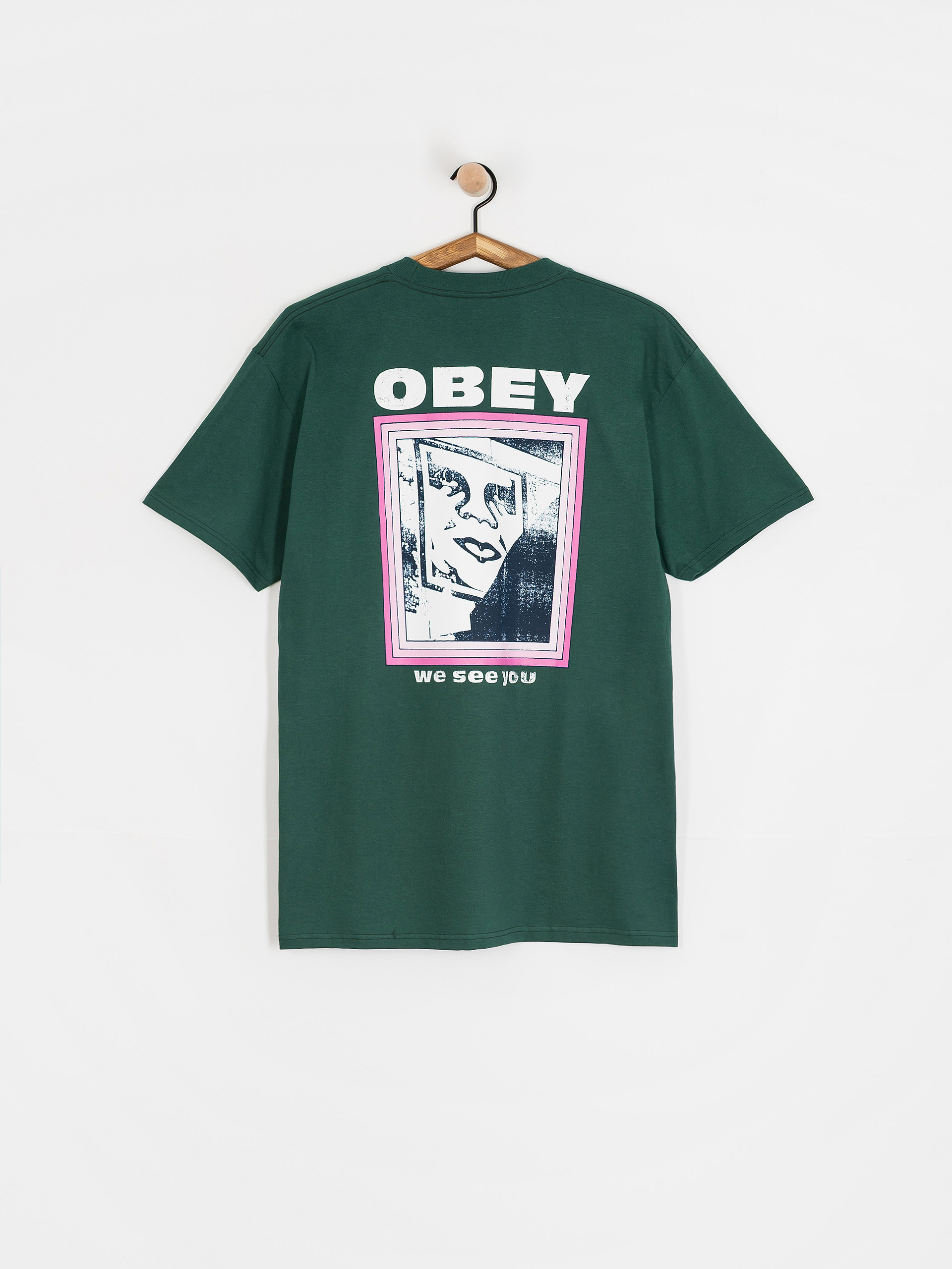 Tricou OBEY We See You (rain forest)