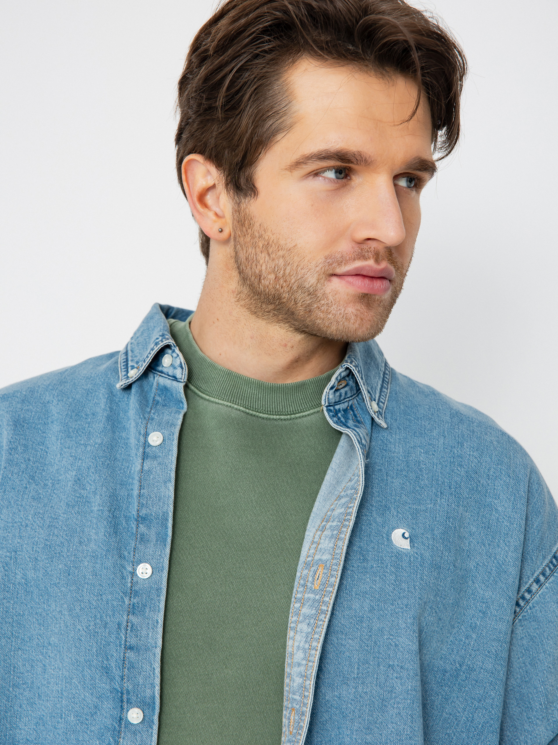 Cămașă Carhartt WIP Lucas (blue)