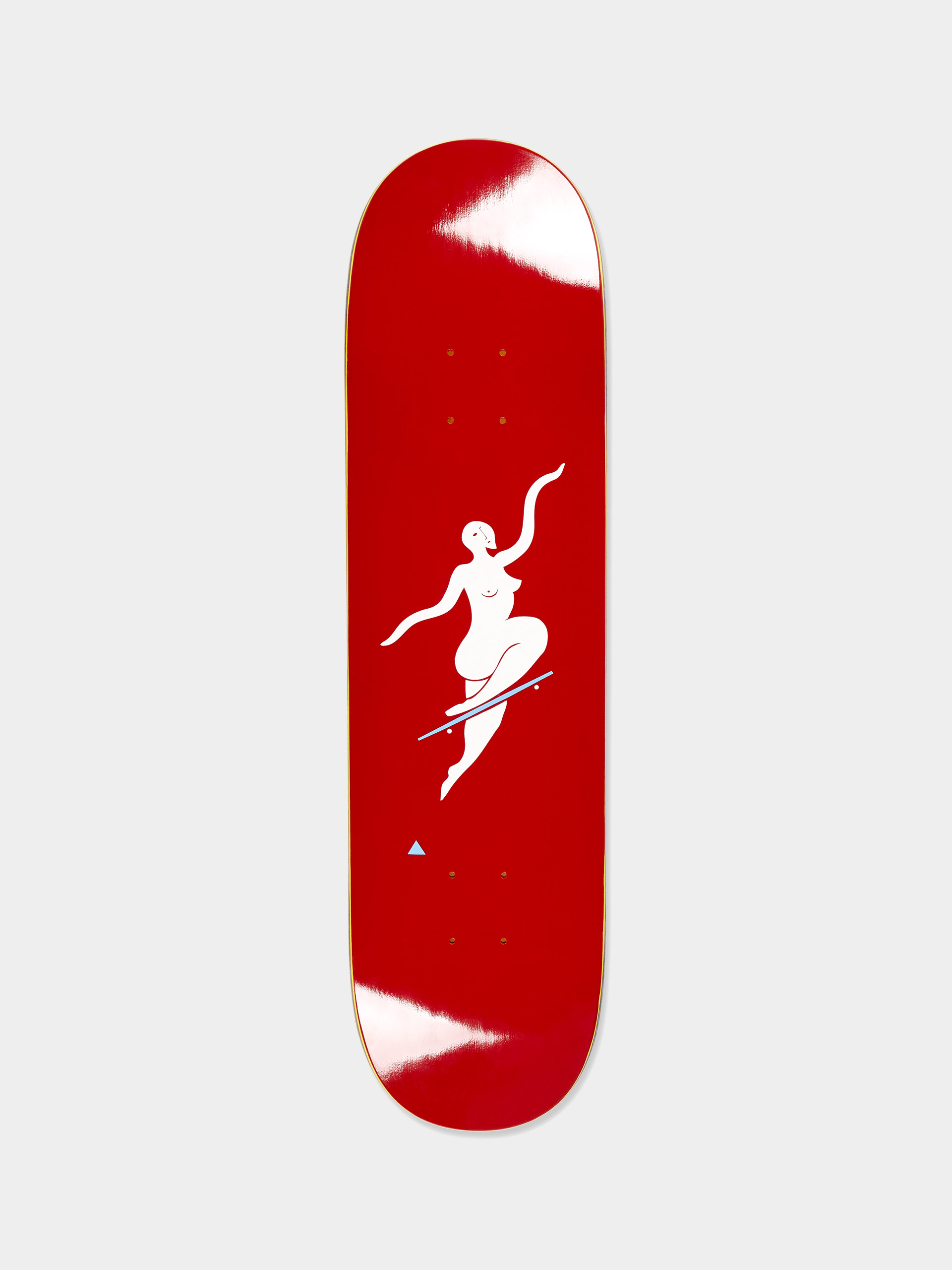 Placă Polar Skate Team Model No Complies (red)