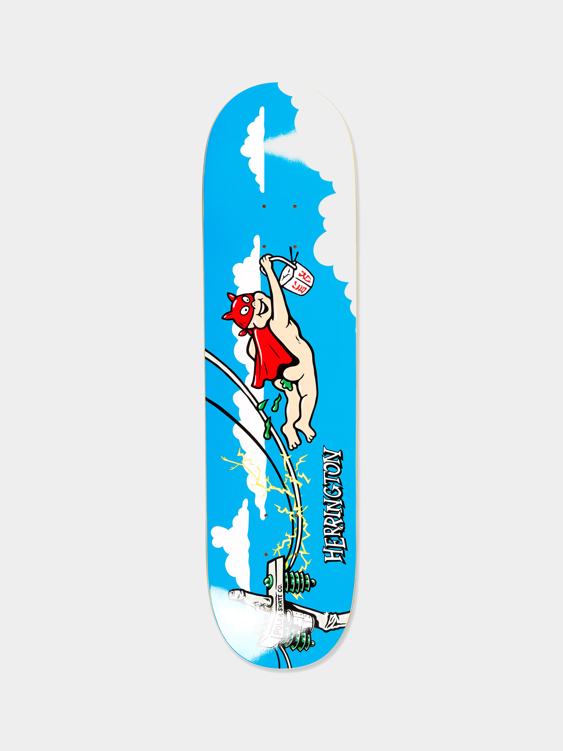 Placă Polar Skate Aaron Herrington Take Away (blue/white)