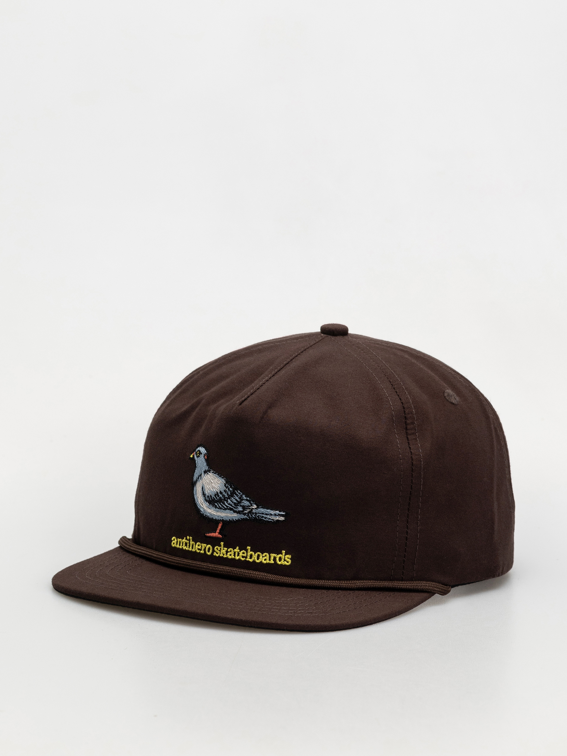 Șapcă Antihero Lil Pigeon (dark brown/yellow)