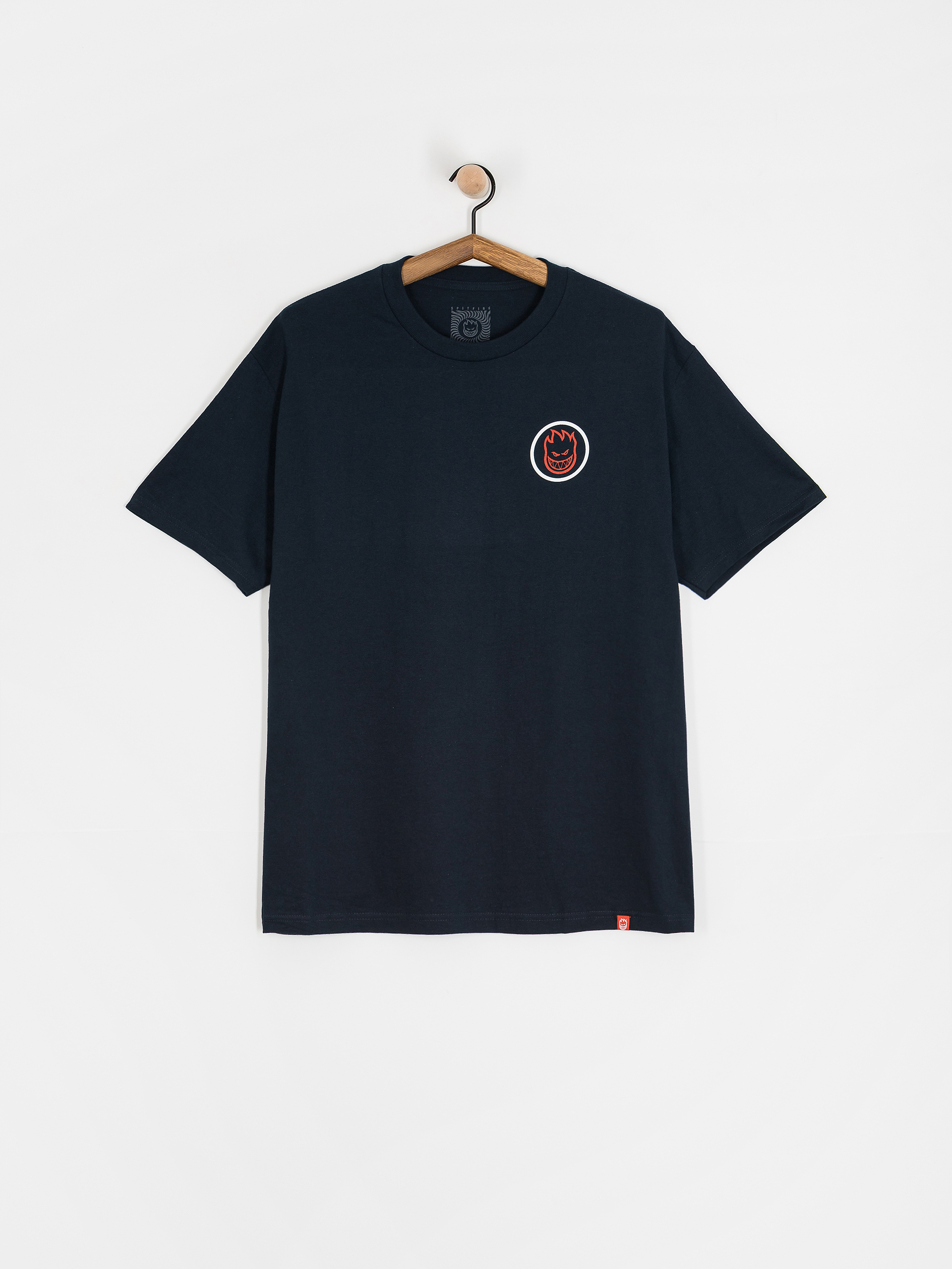 Tricou Spitfire Classic Swirl Overlay (true navy w/white&red prints)