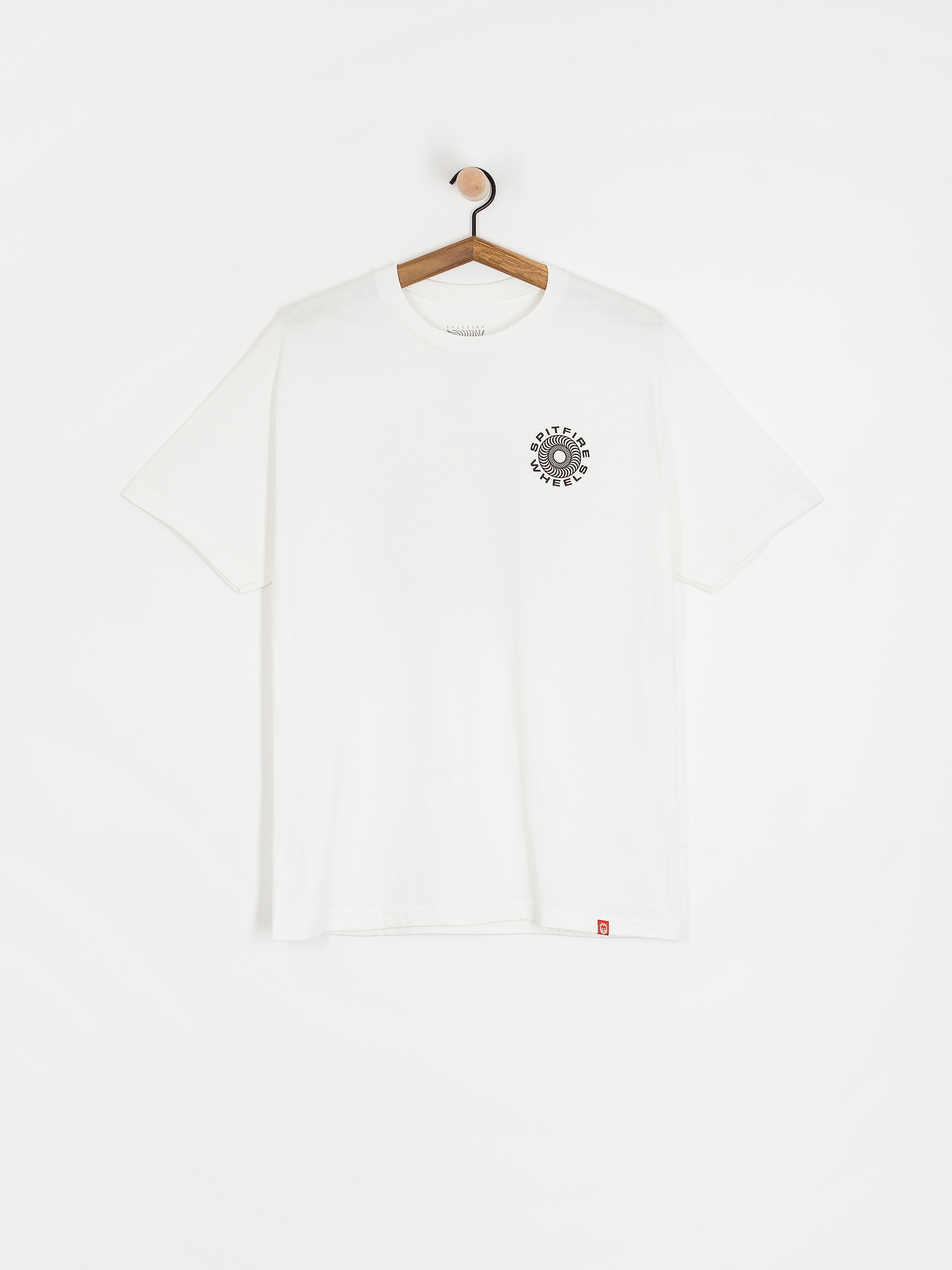 Tricou Spitfire Classic 87 Swirl Fill (white w/black&red prints)
