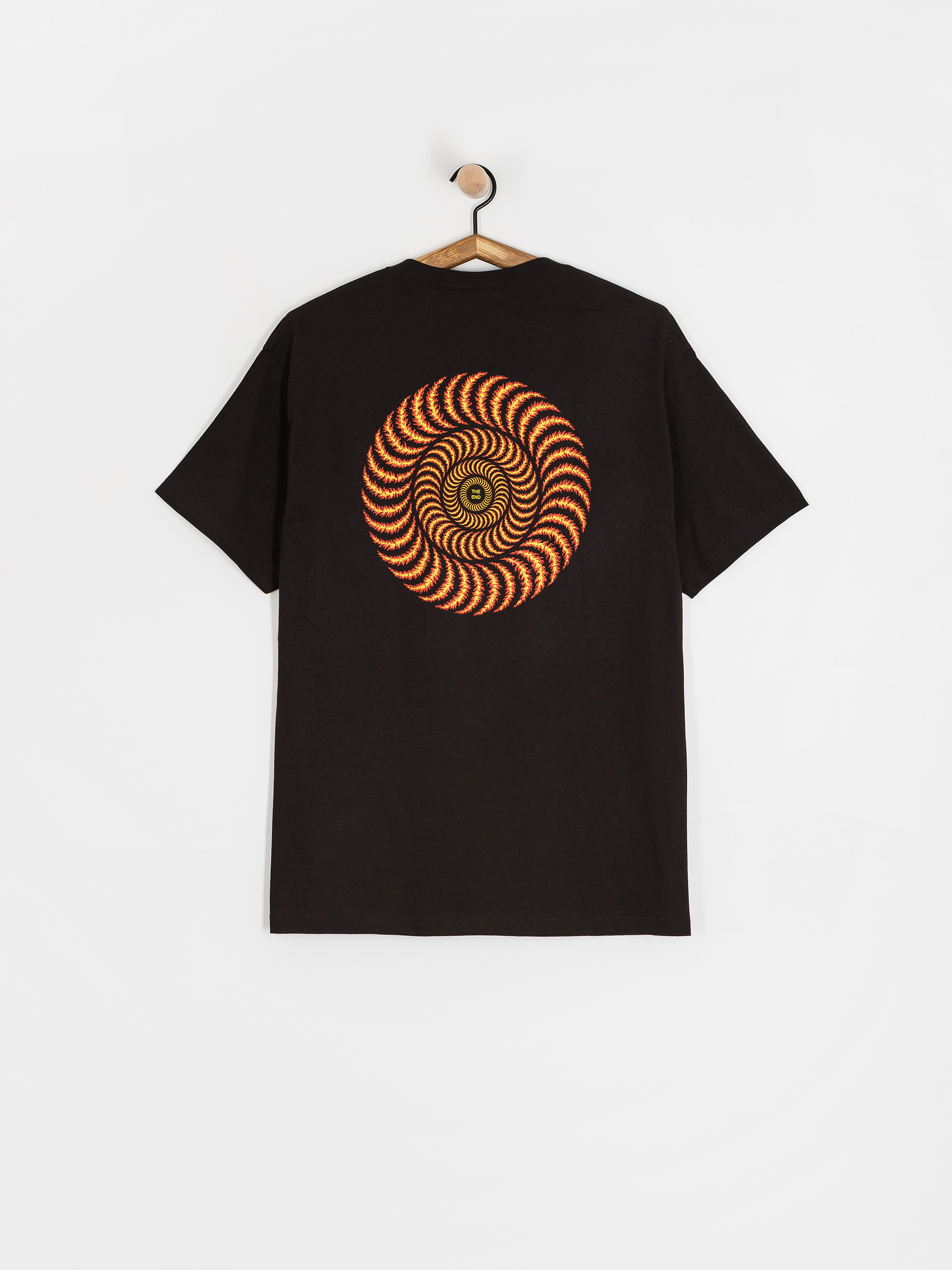 Tricou Spitfire Og Classic Flame (black w/red&yellow prints)