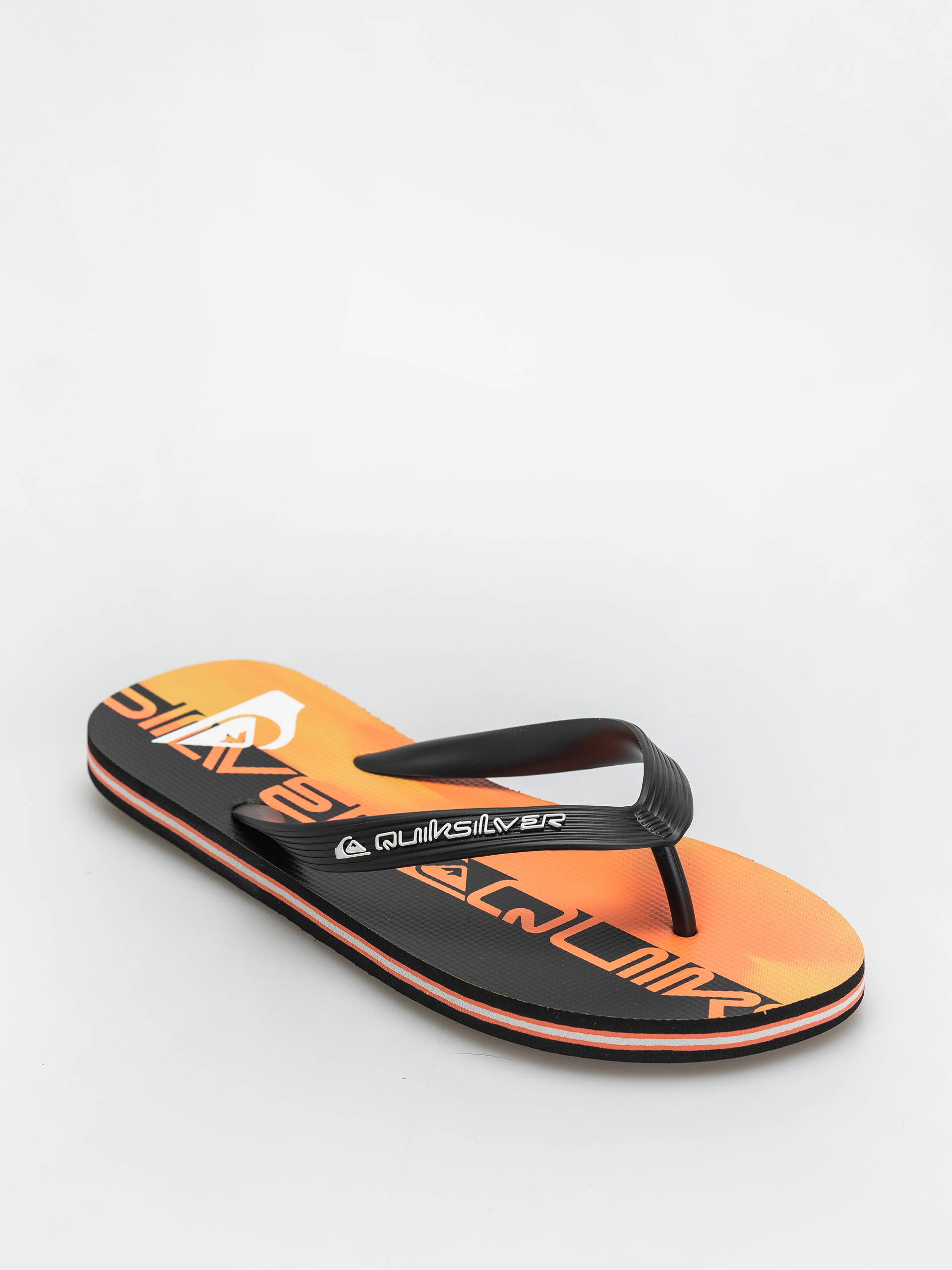 papuci de plajă Quiksilver Molokai Art 25 (fiery coral wordblock)