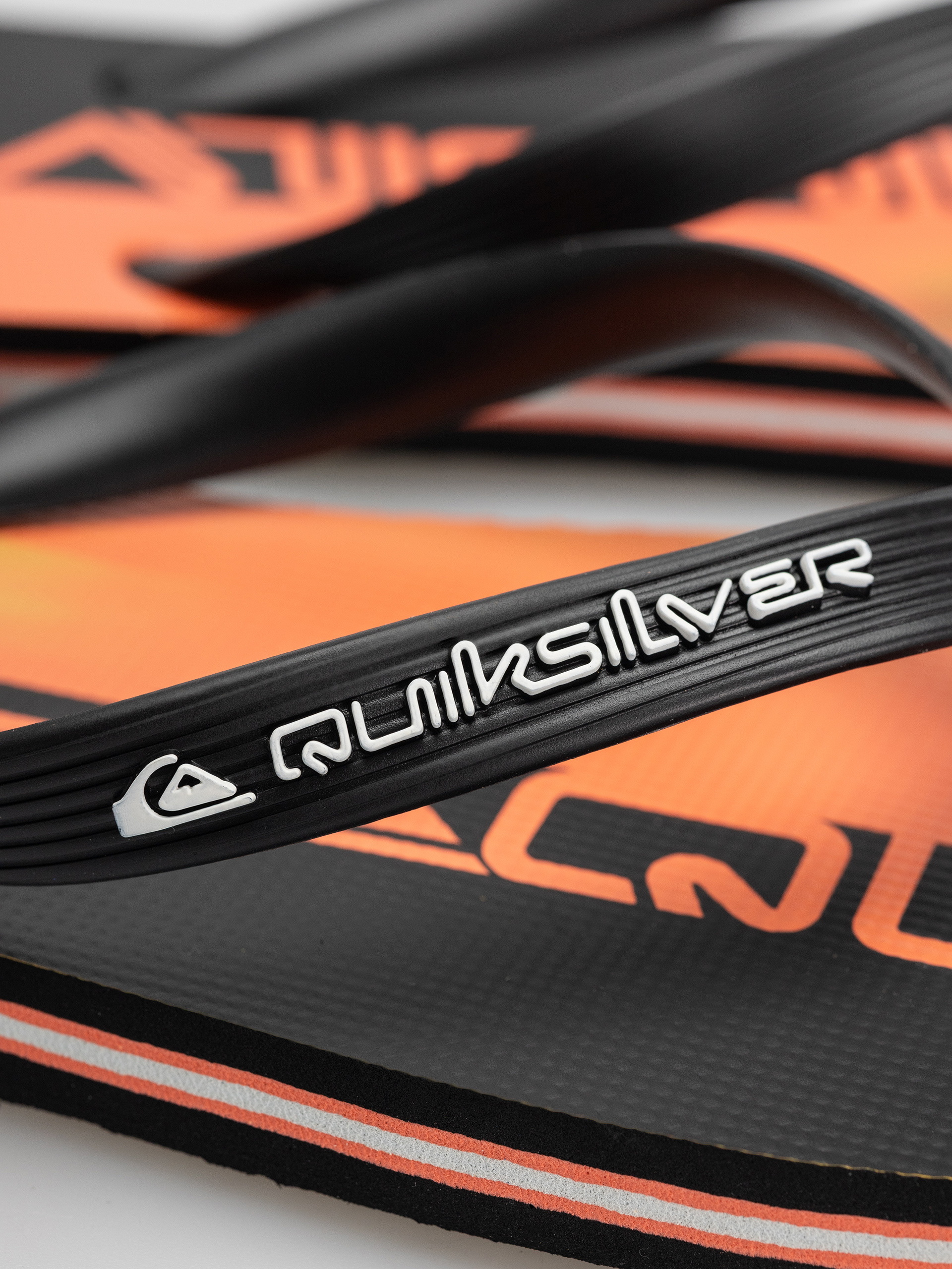 papuci de plajă Quiksilver Molokai Art 25 (fiery coral wordblock)