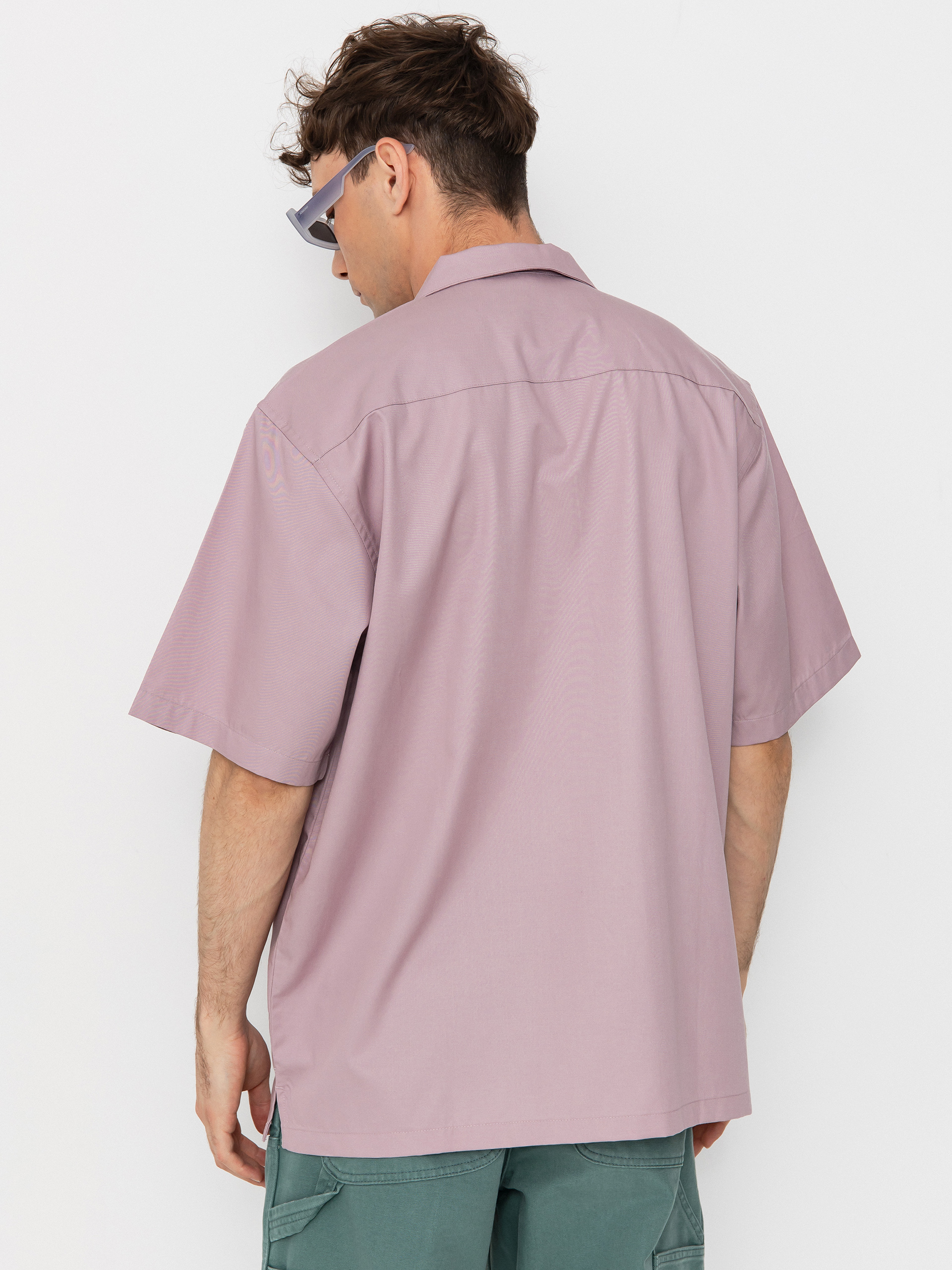 Cămașă Carhartt WIP Delray (hortensia/white)