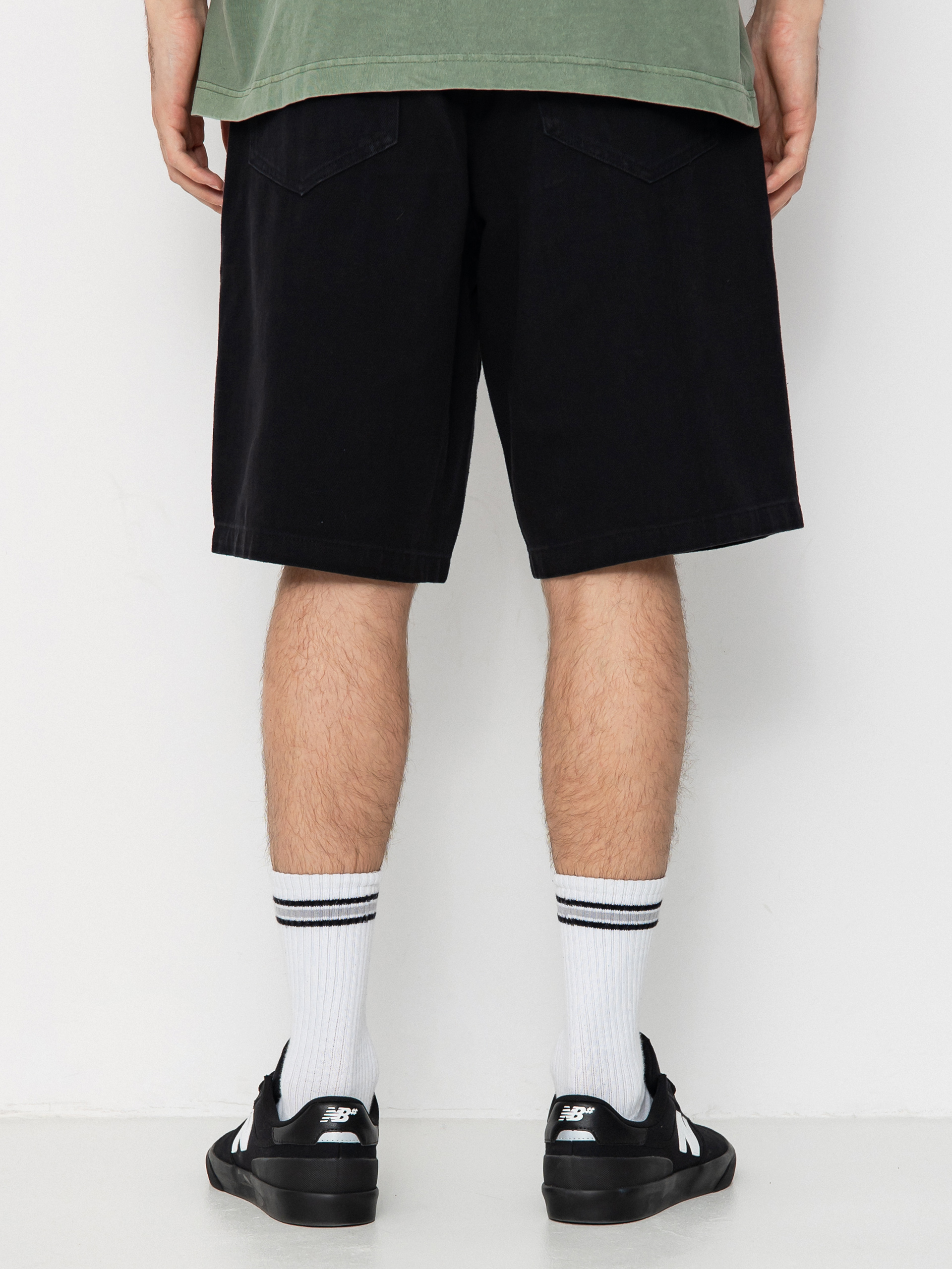 Pantaloni scurți Iriedaily Nanolo (black)