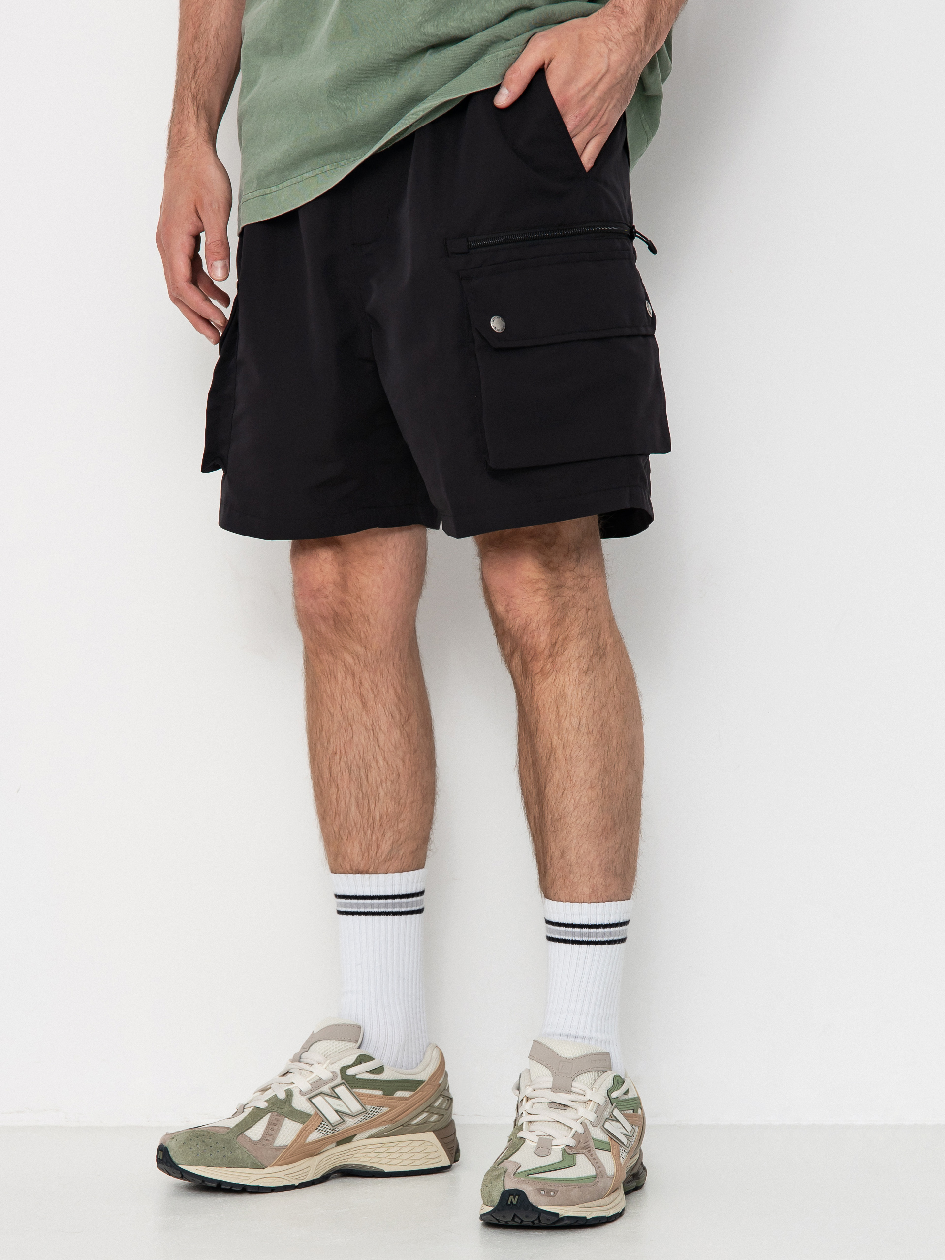 Pantaloni scurți Carhartt WIP Irwin (black)