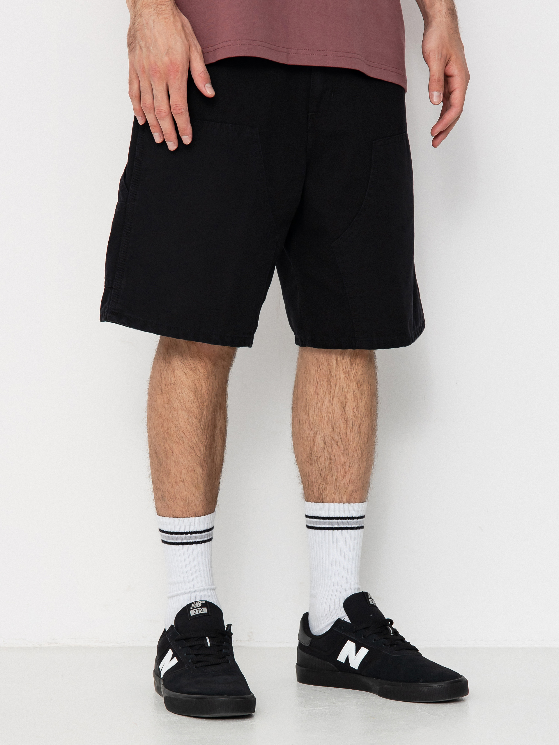 Pantaloni scurți Carhartt WIP Double Knee (black)