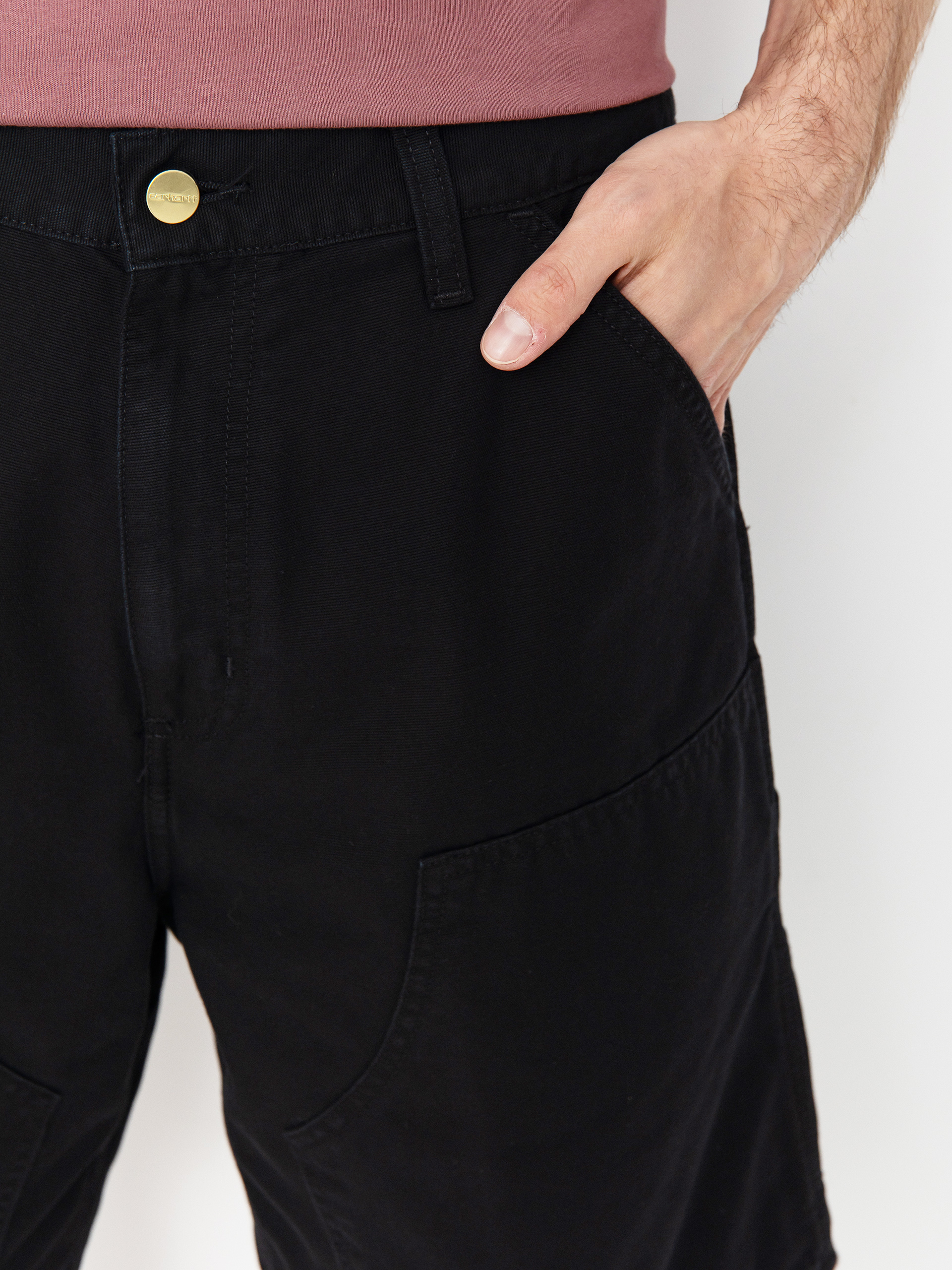 Pantaloni scurți Carhartt WIP Double Knee (black)