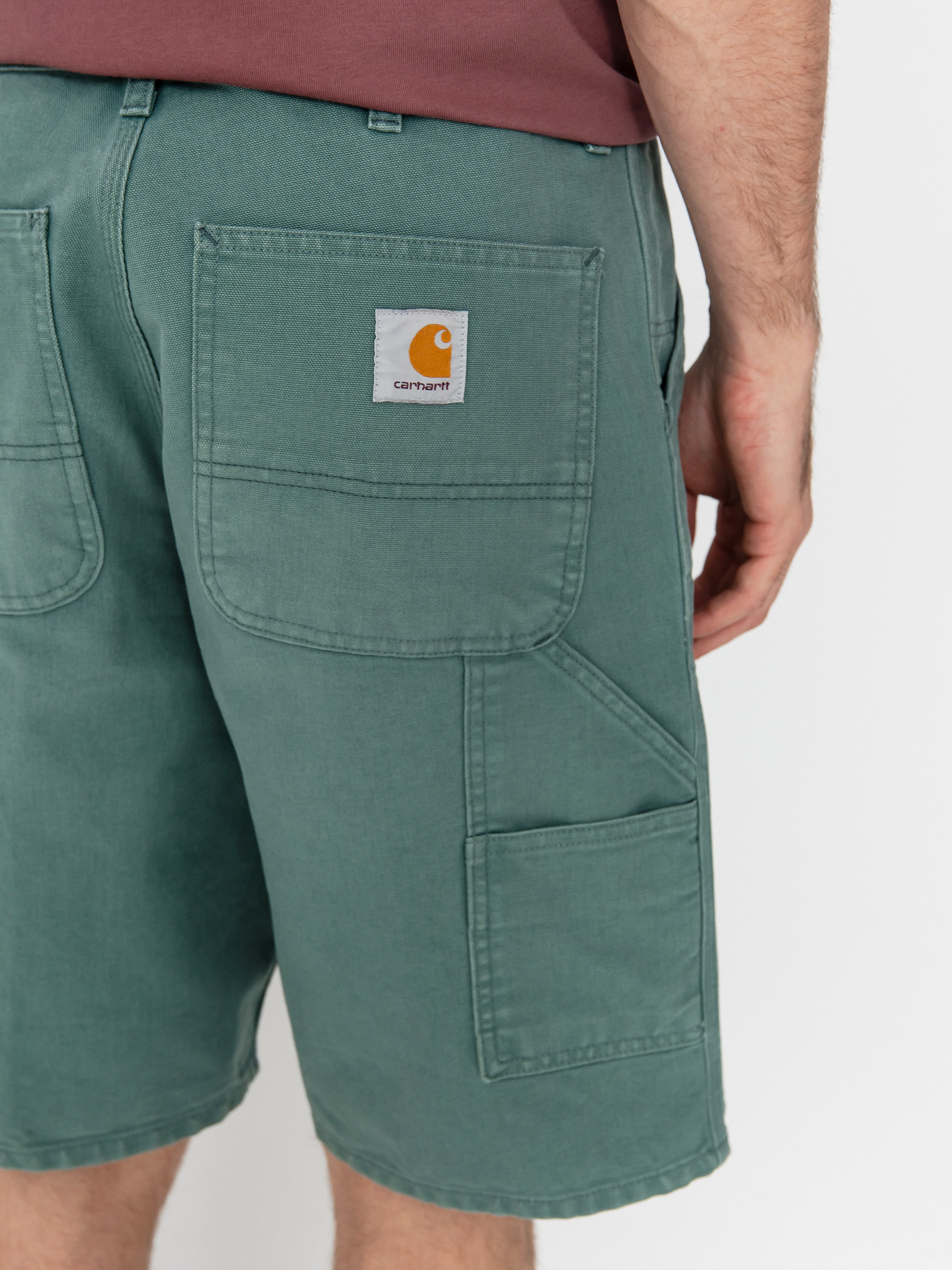 Pantaloni scurți Carhartt WIP Single Knee (silver pine)