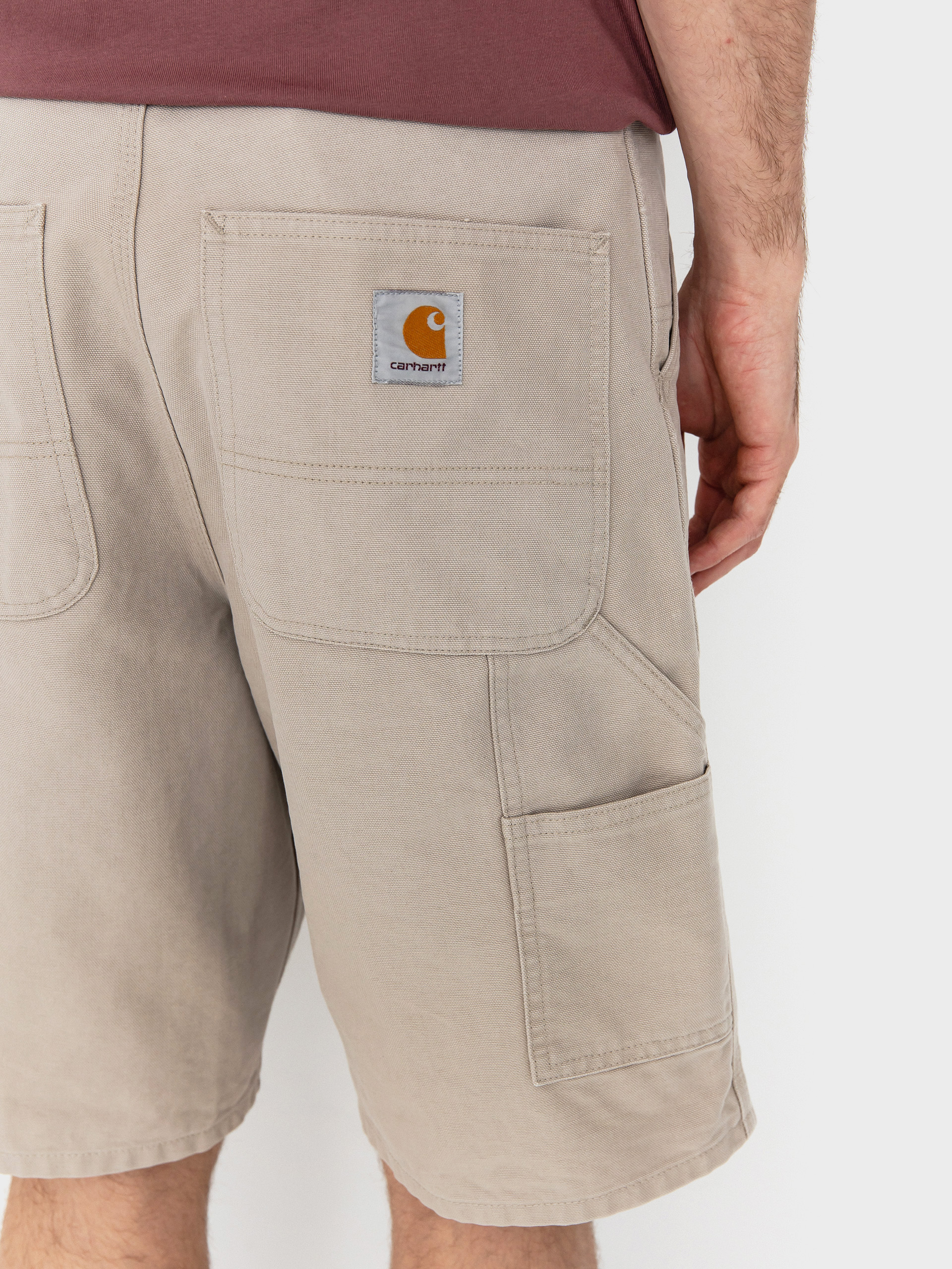 Pantaloni scurți Carhartt WIP Single Knee (dusky beige)