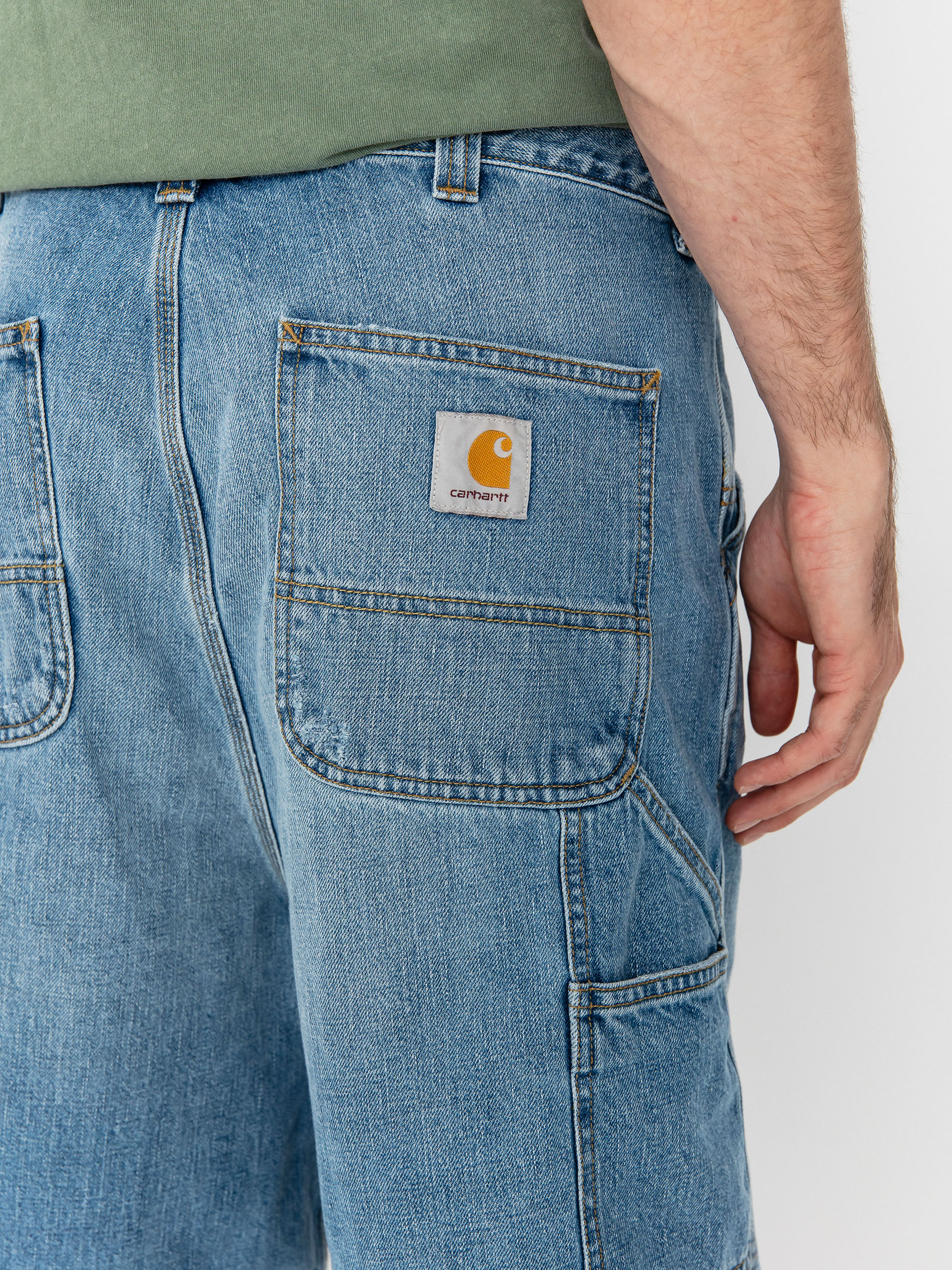 Pantaloni scurți Carhartt WIP OG Single Knee (blue)