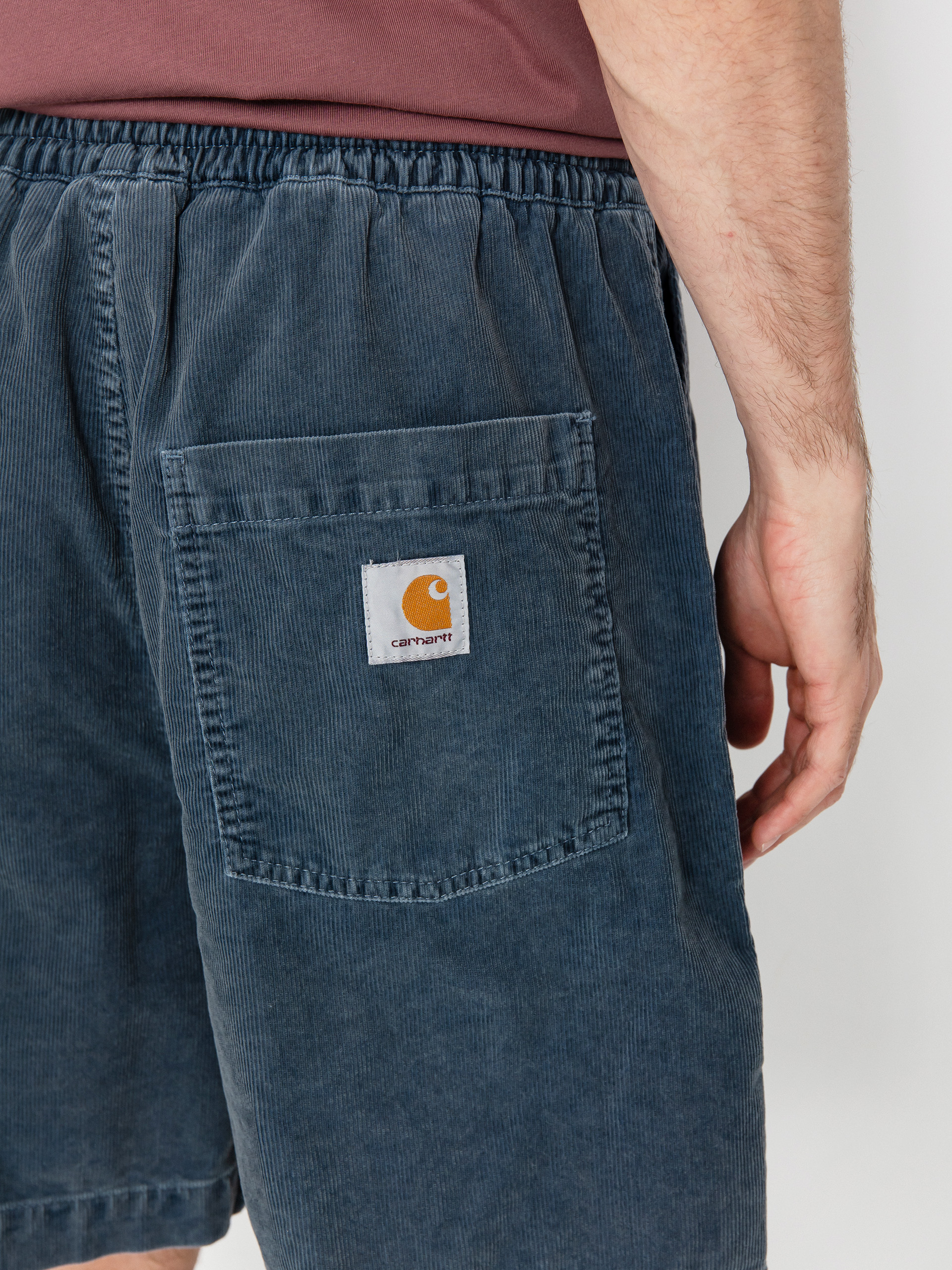 Pantaloni scurți Carhartt WIP Reynold (dusky blue)