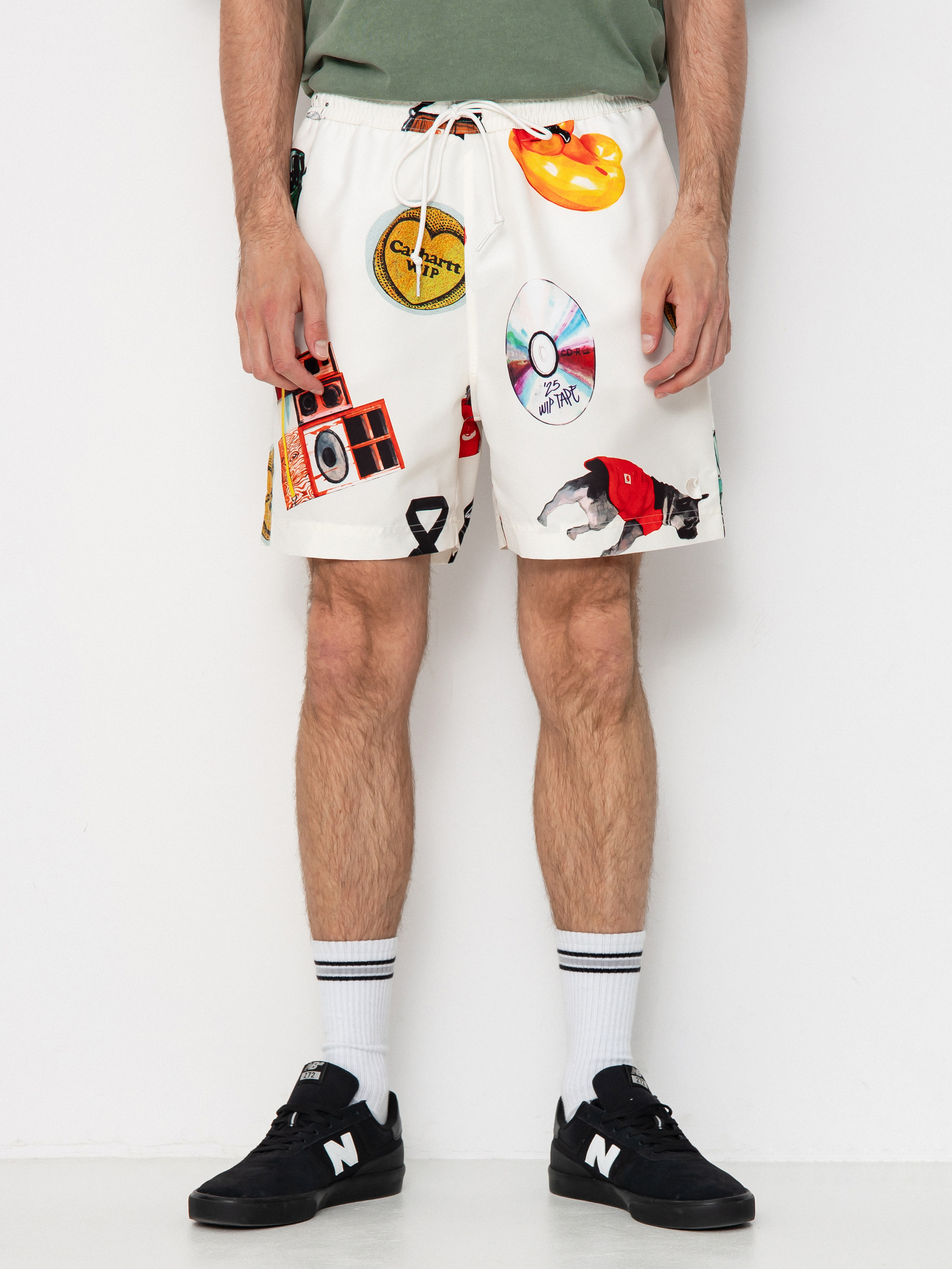 Pantaloni scurți Carhartt WIP Chase Swim (jacob rochester print/wax)