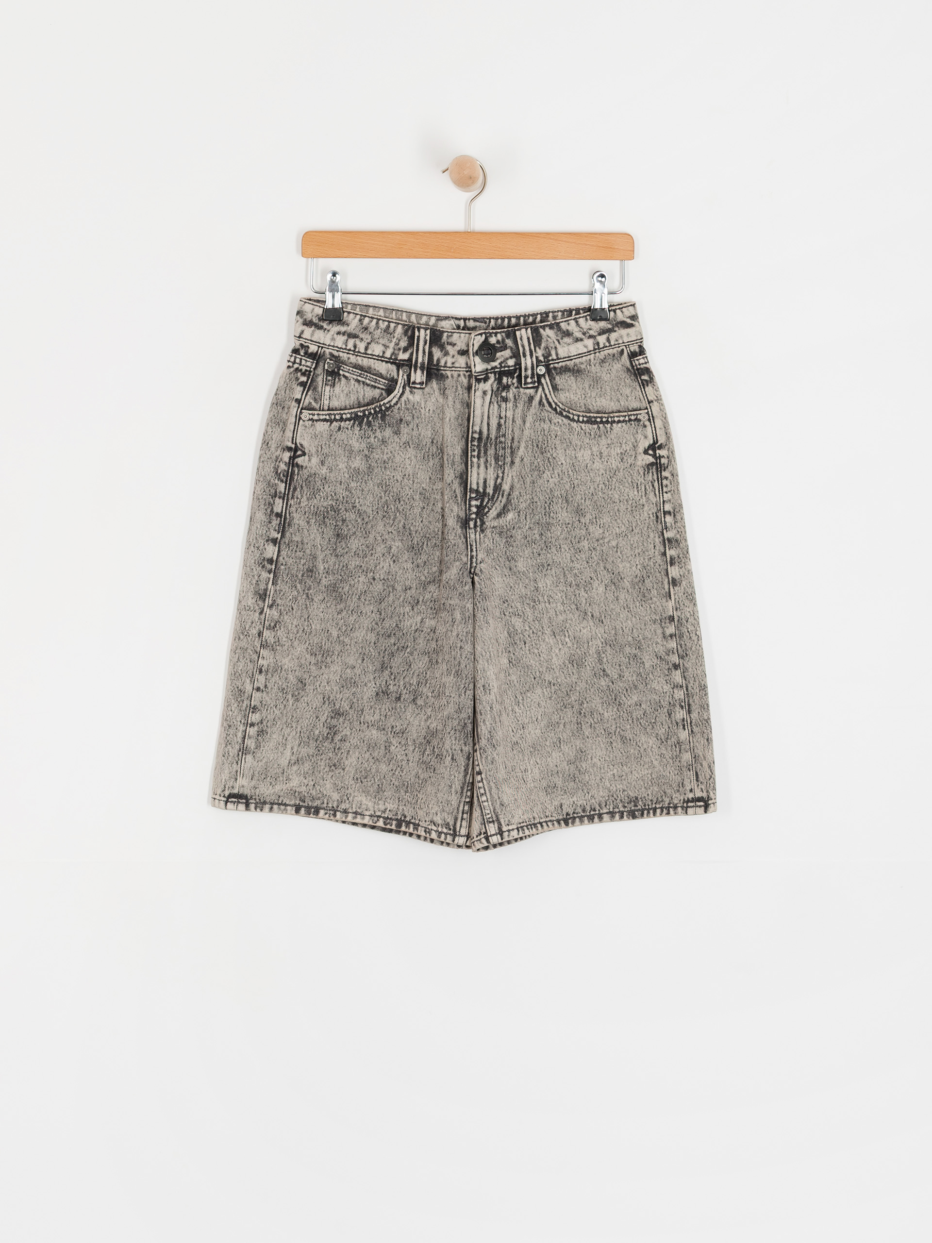 Pantaloni scurți Volcom Beeggy Denim Wmn (grey vintage)