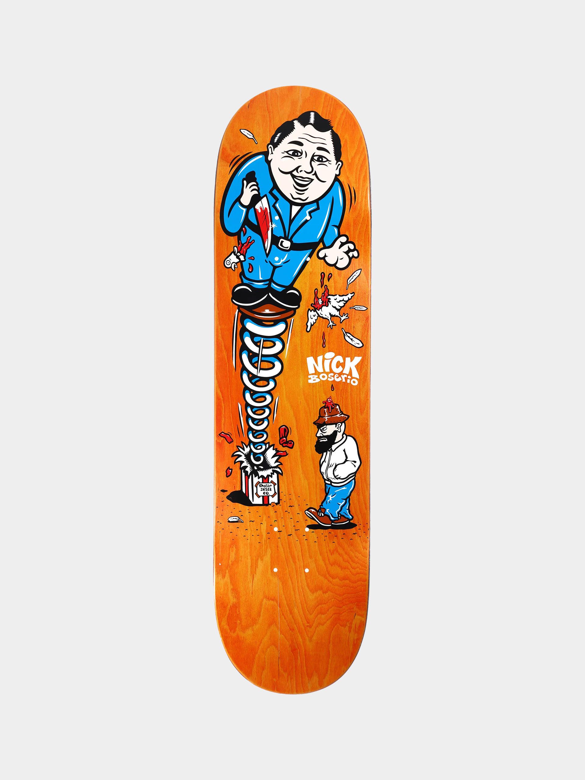 Placă Polar Skate Nick Boserio Surprise (orange)