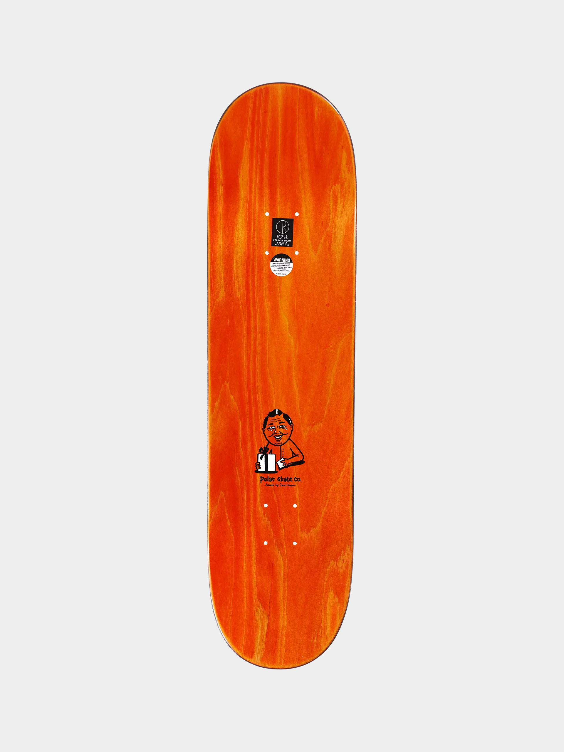 Placă Polar Skate Nick Boserio Surprise (orange)