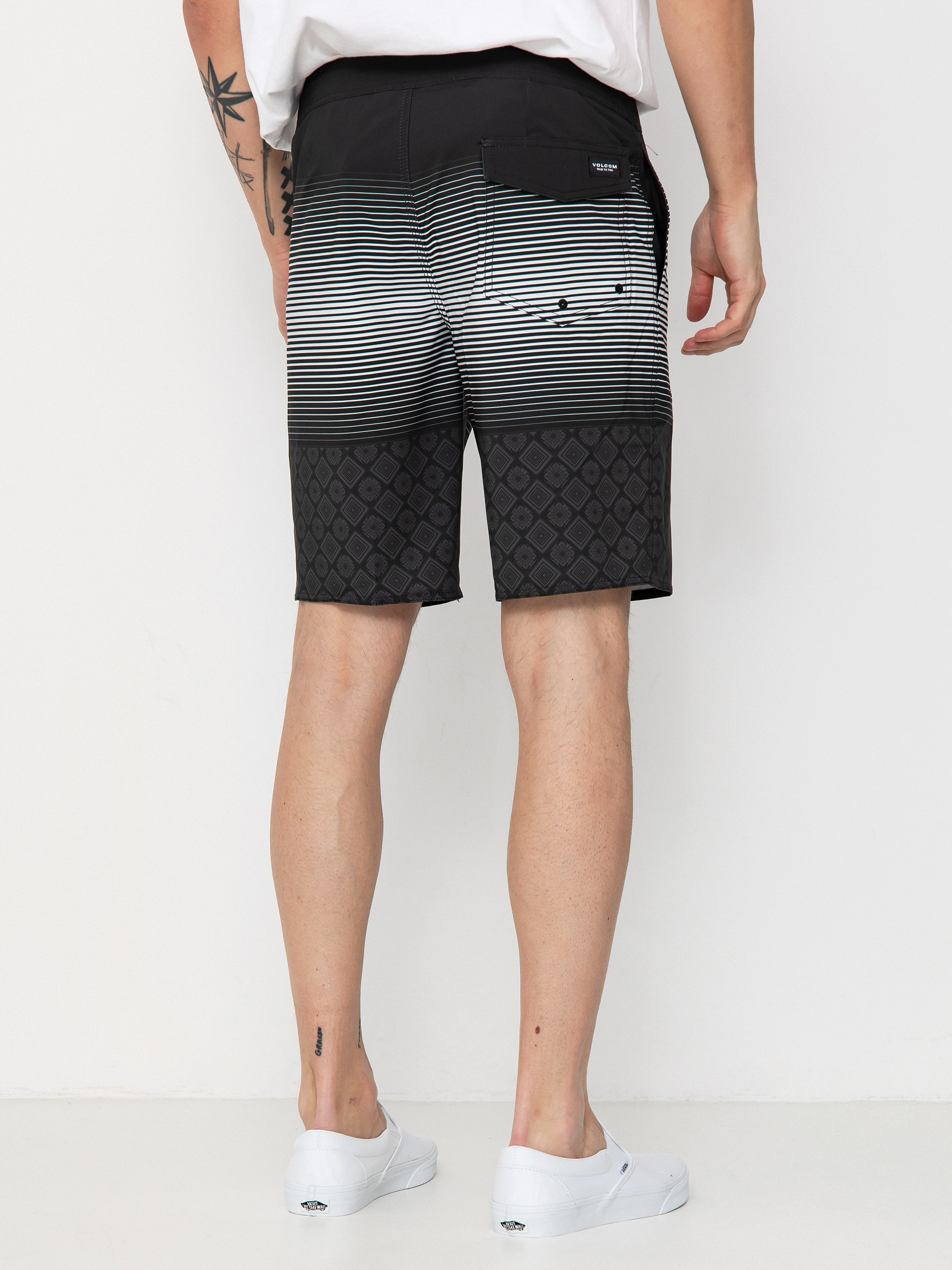 Șort Volcom Lido Stripe Mod 20 (black)