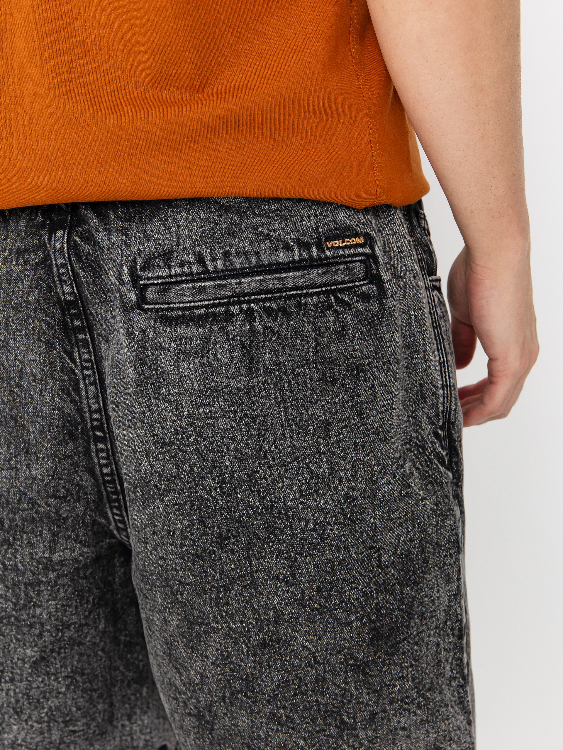 Pantaloni scurți Volcom Freazy Loose Ew 22 (light acid black)