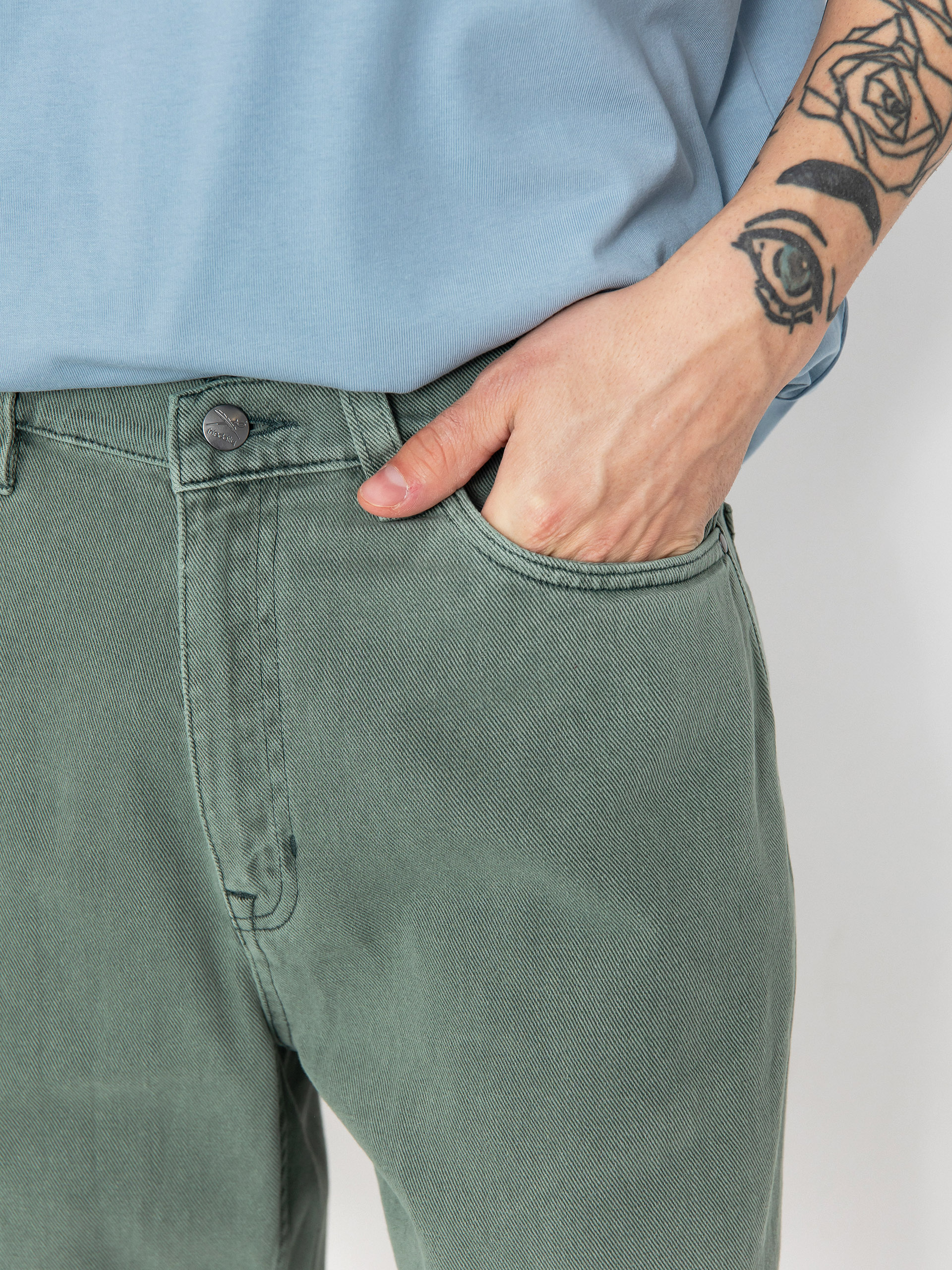 Pantaloni scurți Iriedaily Nanolo (sage)