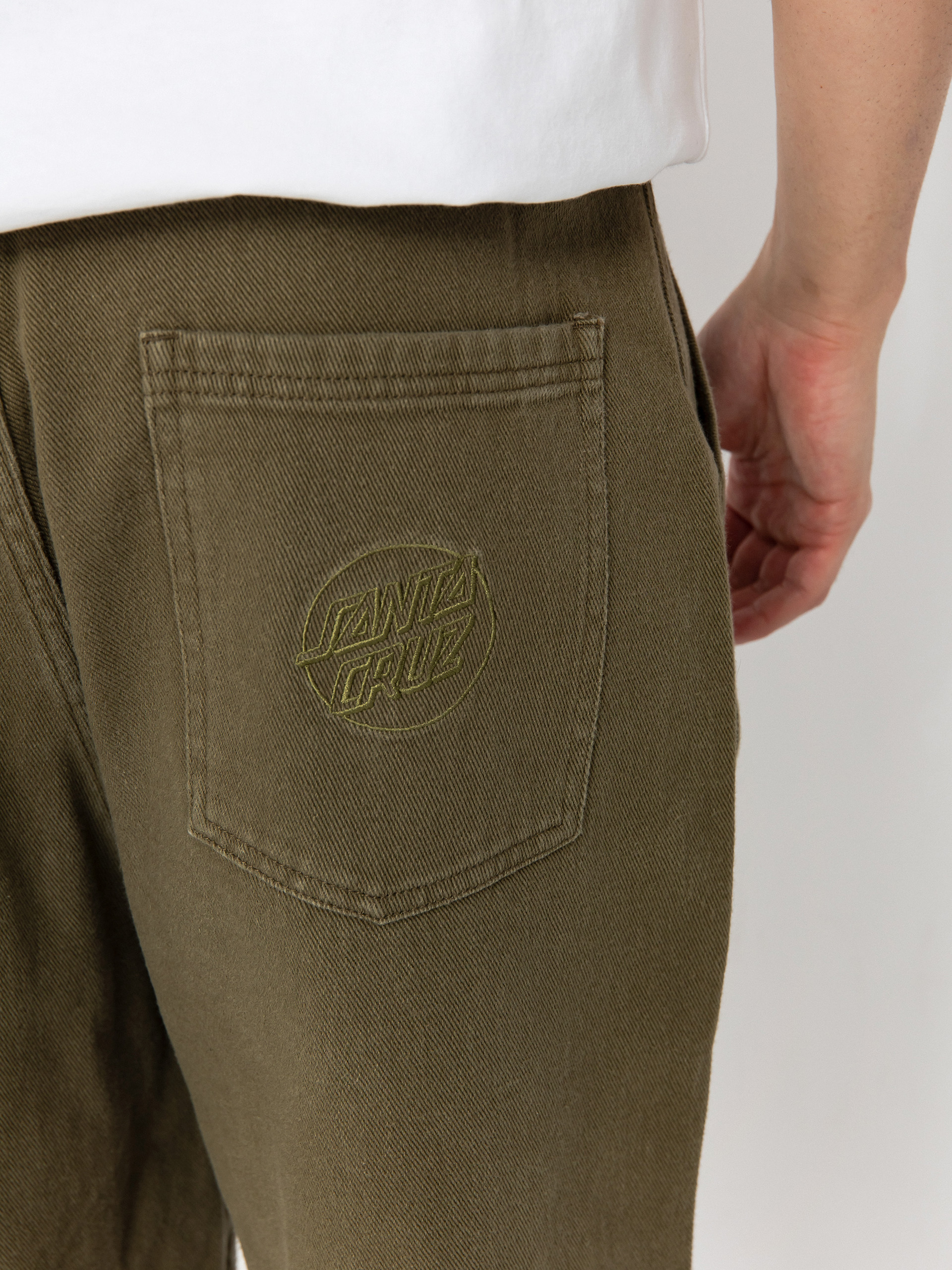 Pantaloni scurți Santa Cruz Opus Dot Workwear (uniform green)