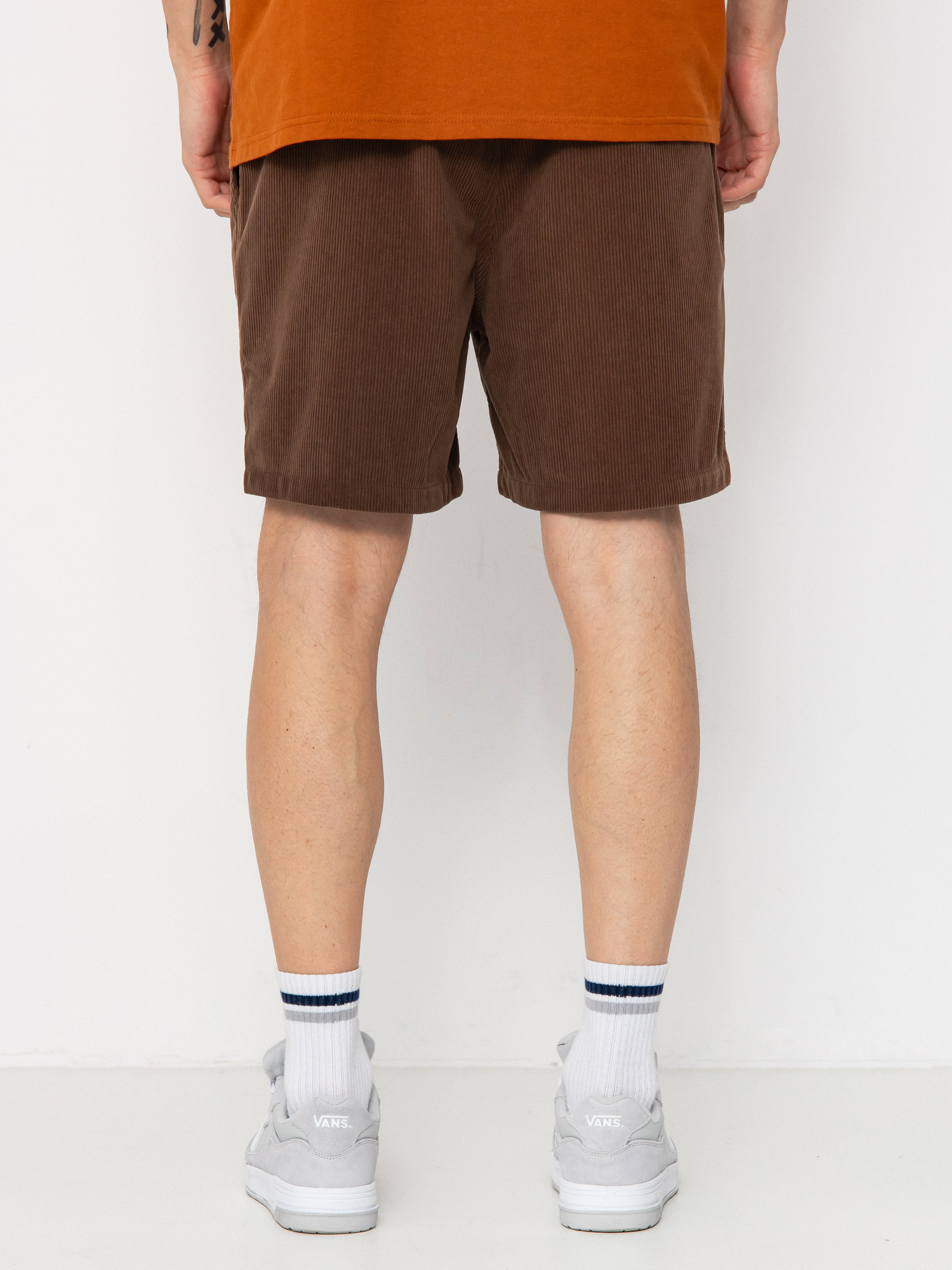 Pantaloni scurți Brixton Everyday Corduroy (pinecone brown)