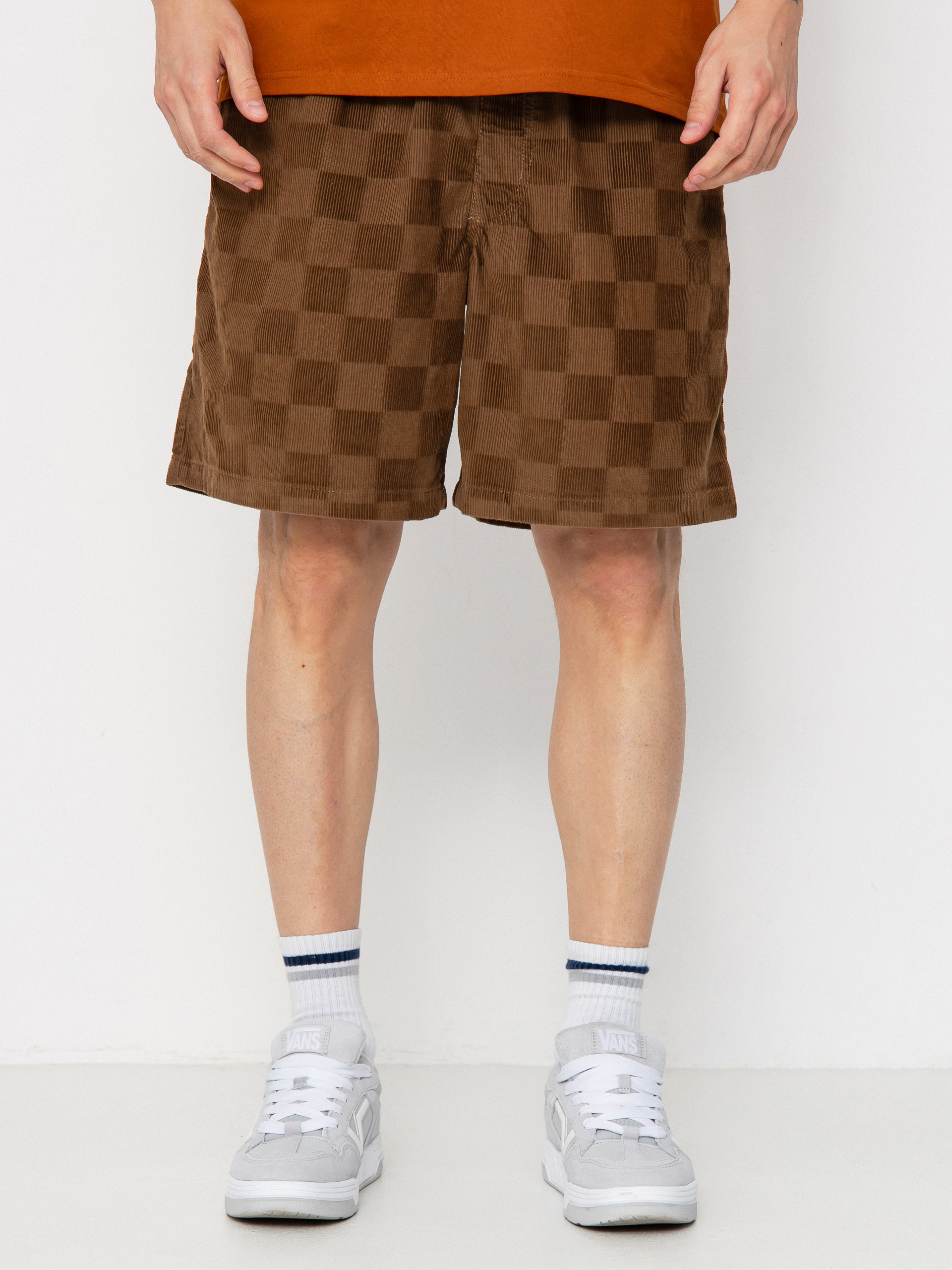 Pantaloni scurți Vans Range Checkbrd Cord Loose