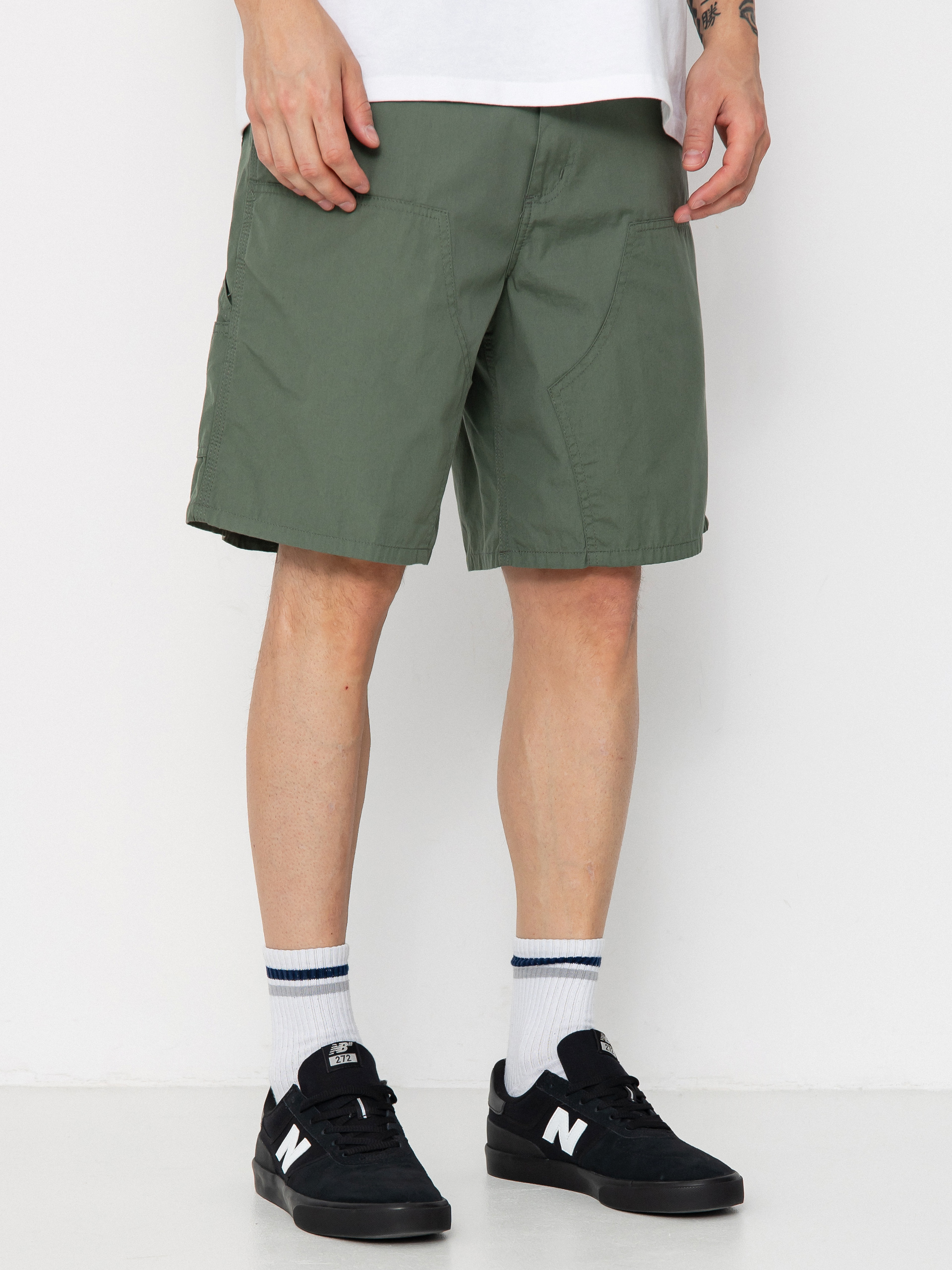 Pantaloni scurți Carhartt WIP Double Knee (park)