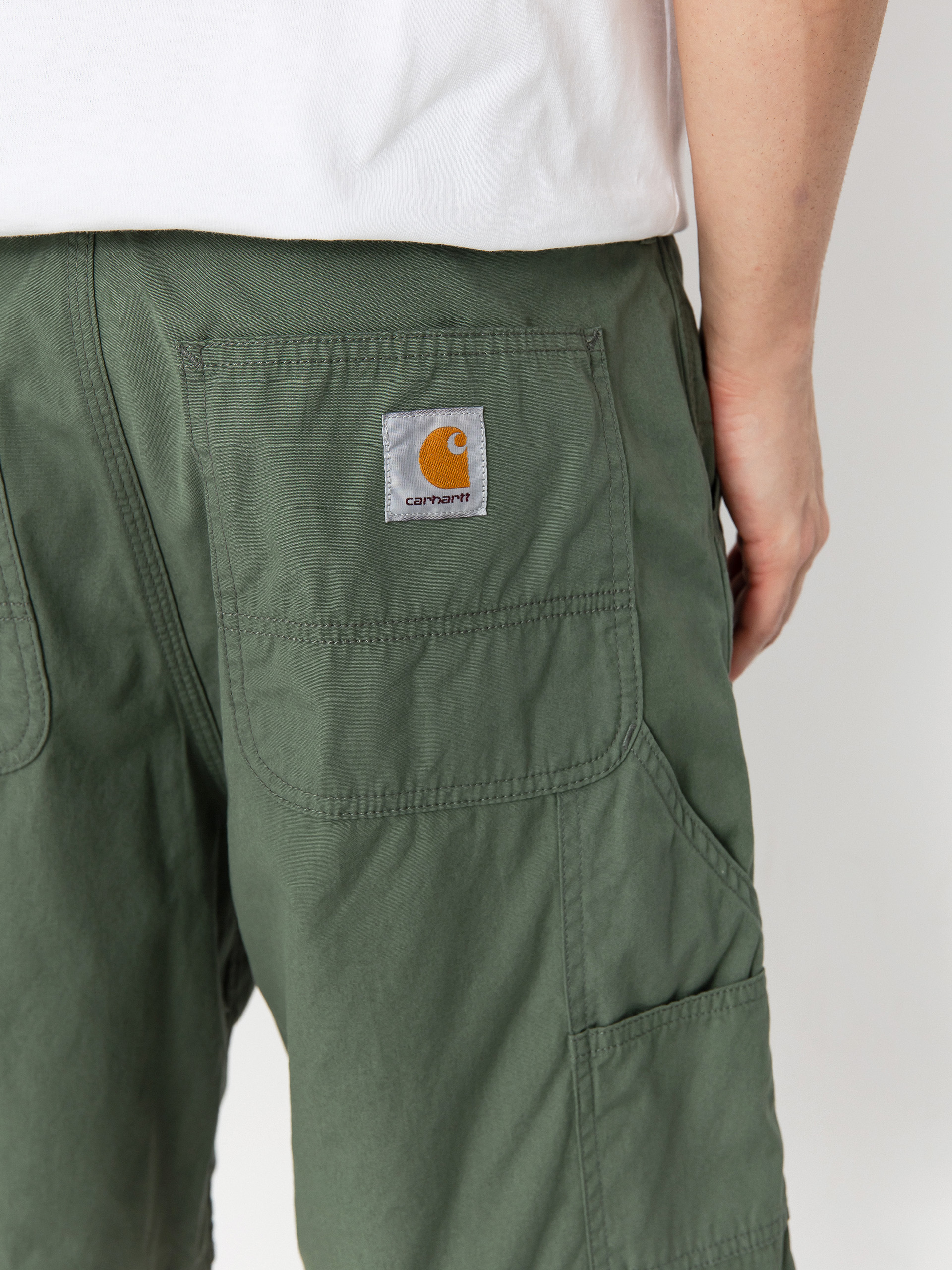 Pantaloni scurți Carhartt WIP Double Knee (park)