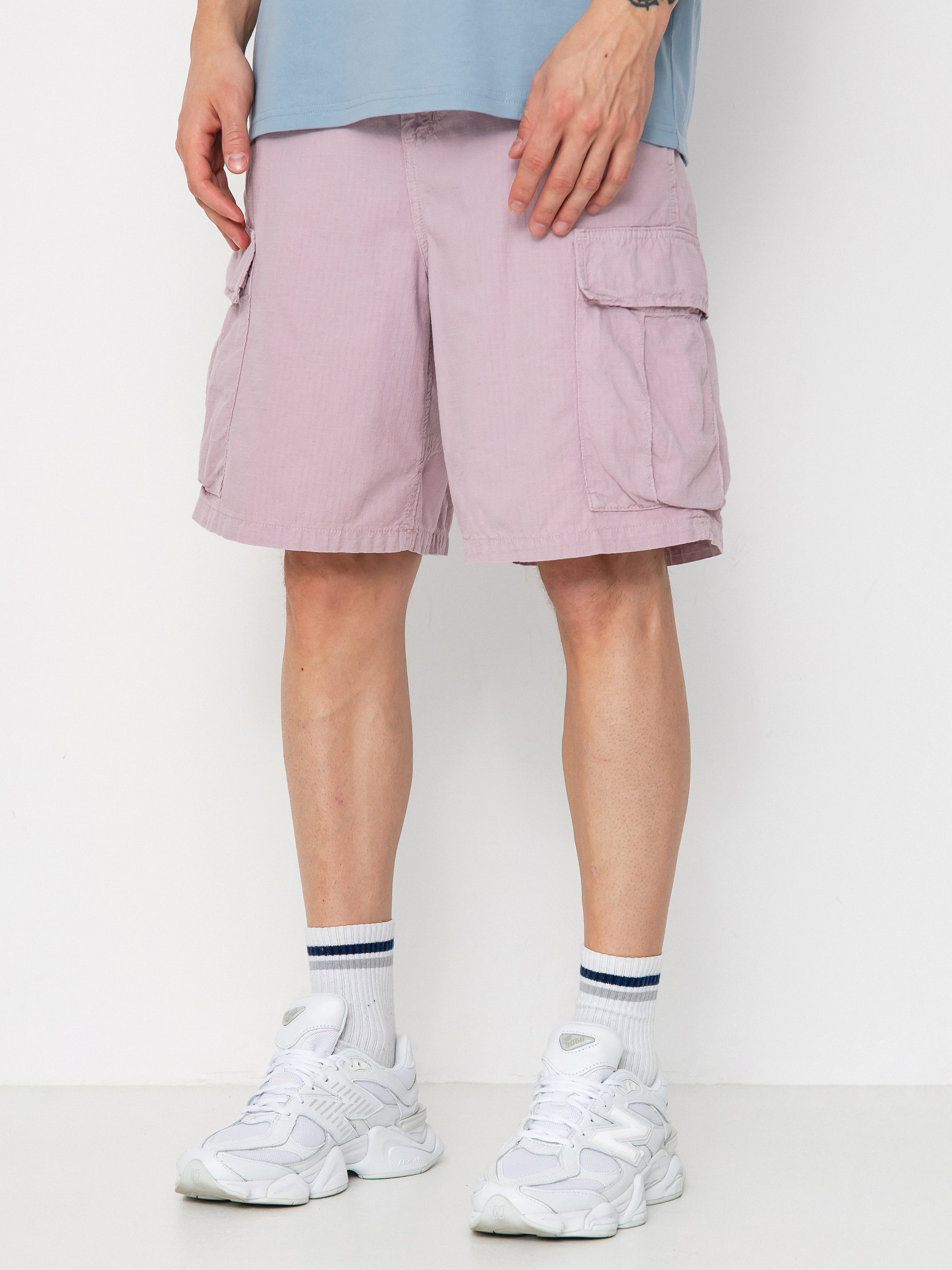 Pantaloni scurți Carhartt WIP Alan Cargo (hortensia)