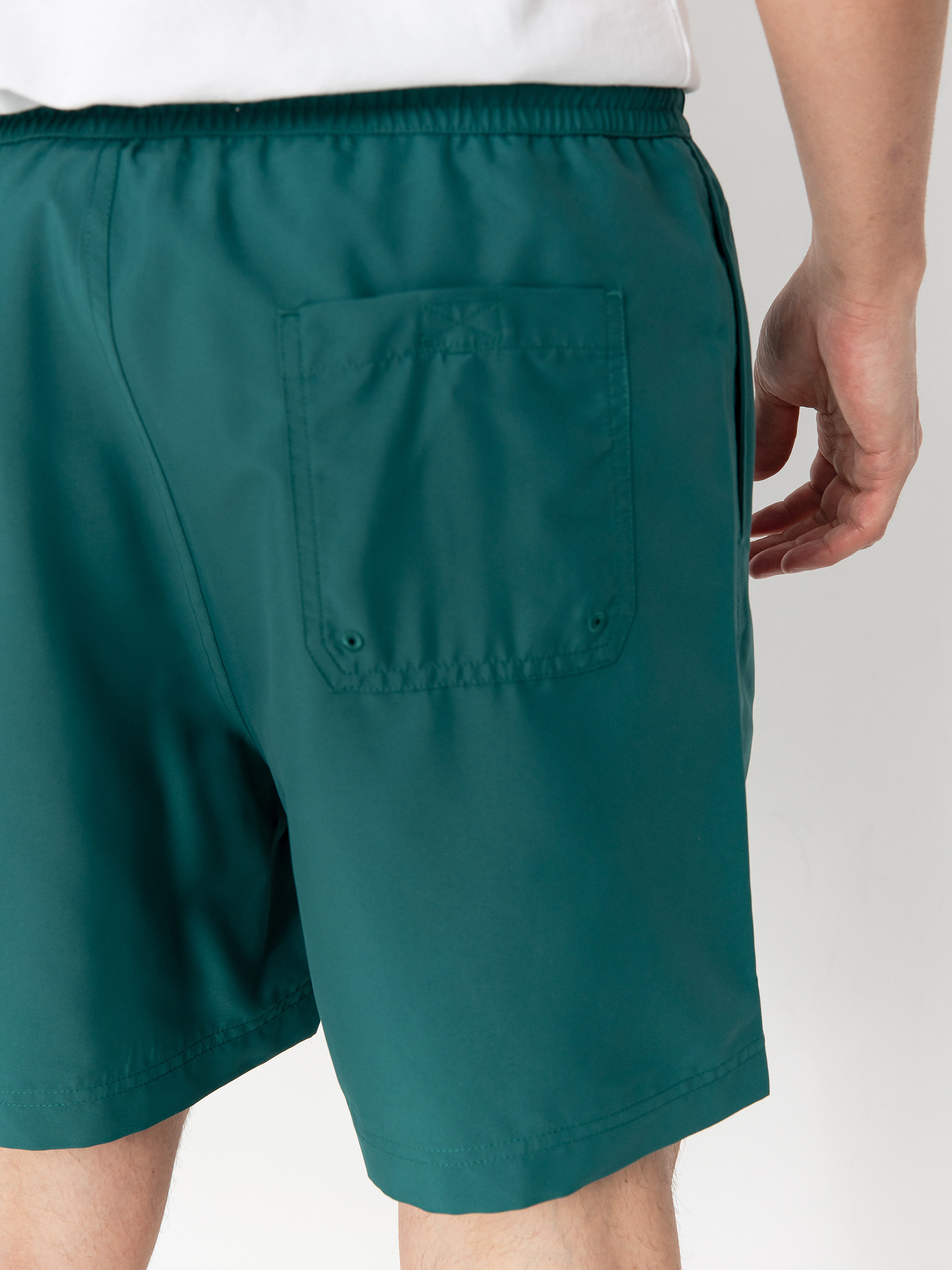 Pantaloni scurți Carhartt WIP Chase Swim (rainforest/gold)