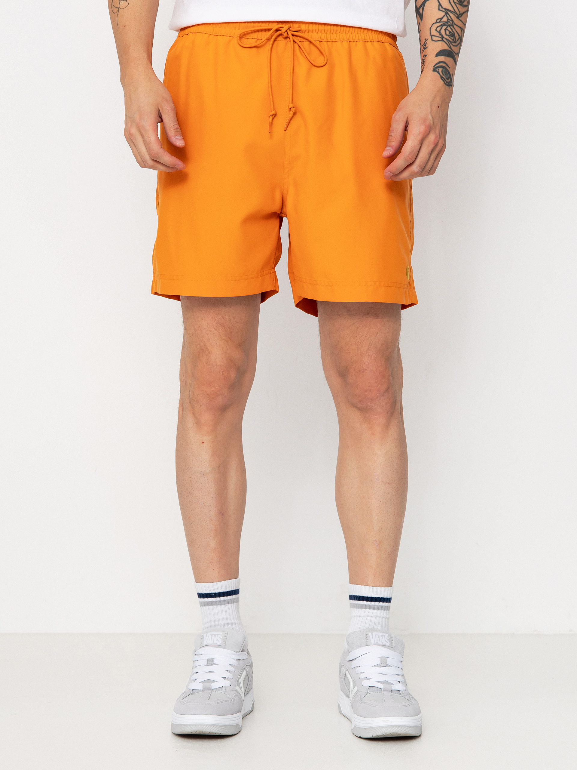 Pantaloni scurți Carhartt WIP Chase Swim (pumpkin/gold)