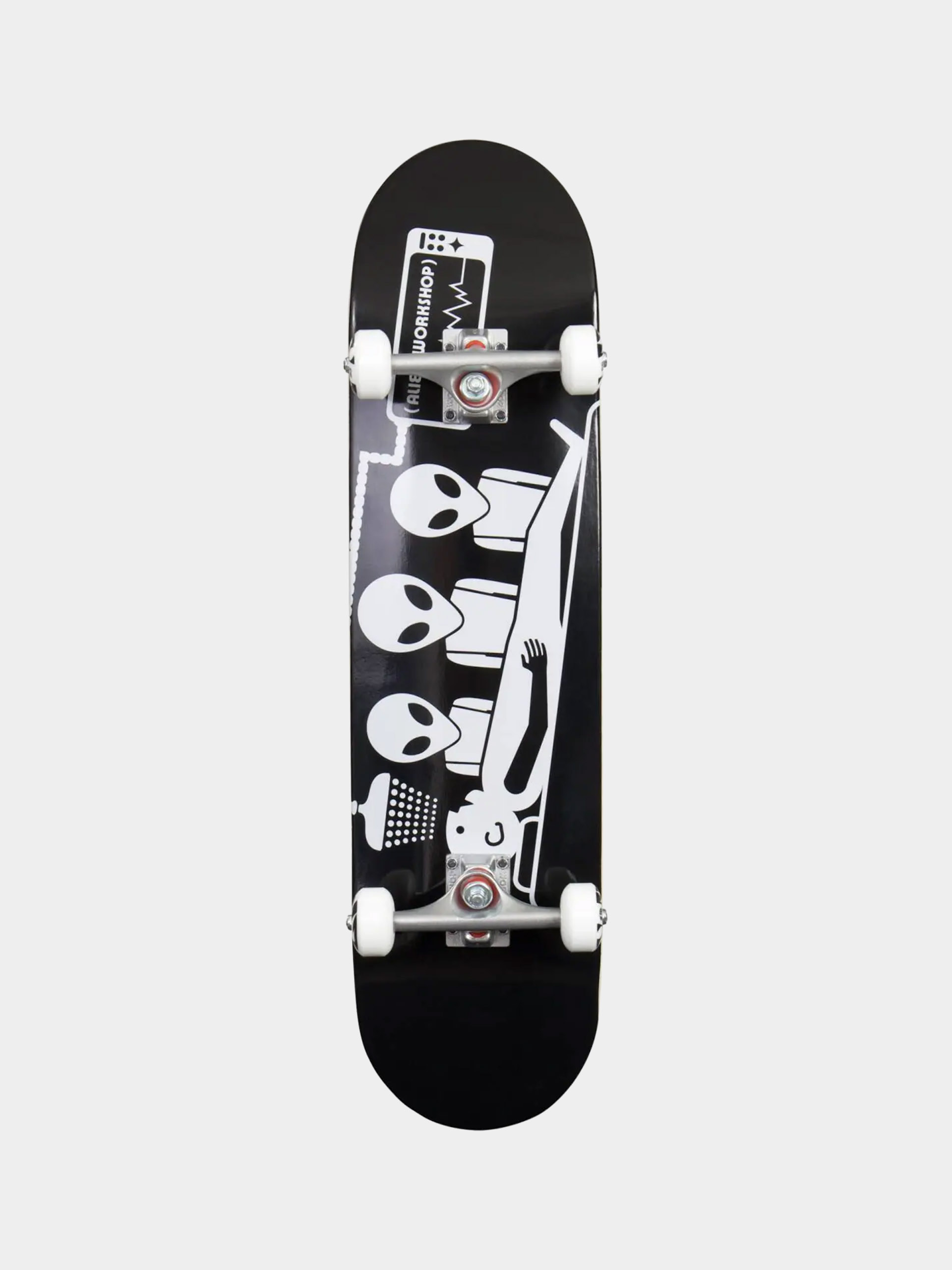 Skateboard Alienworkshop Abduction (black)