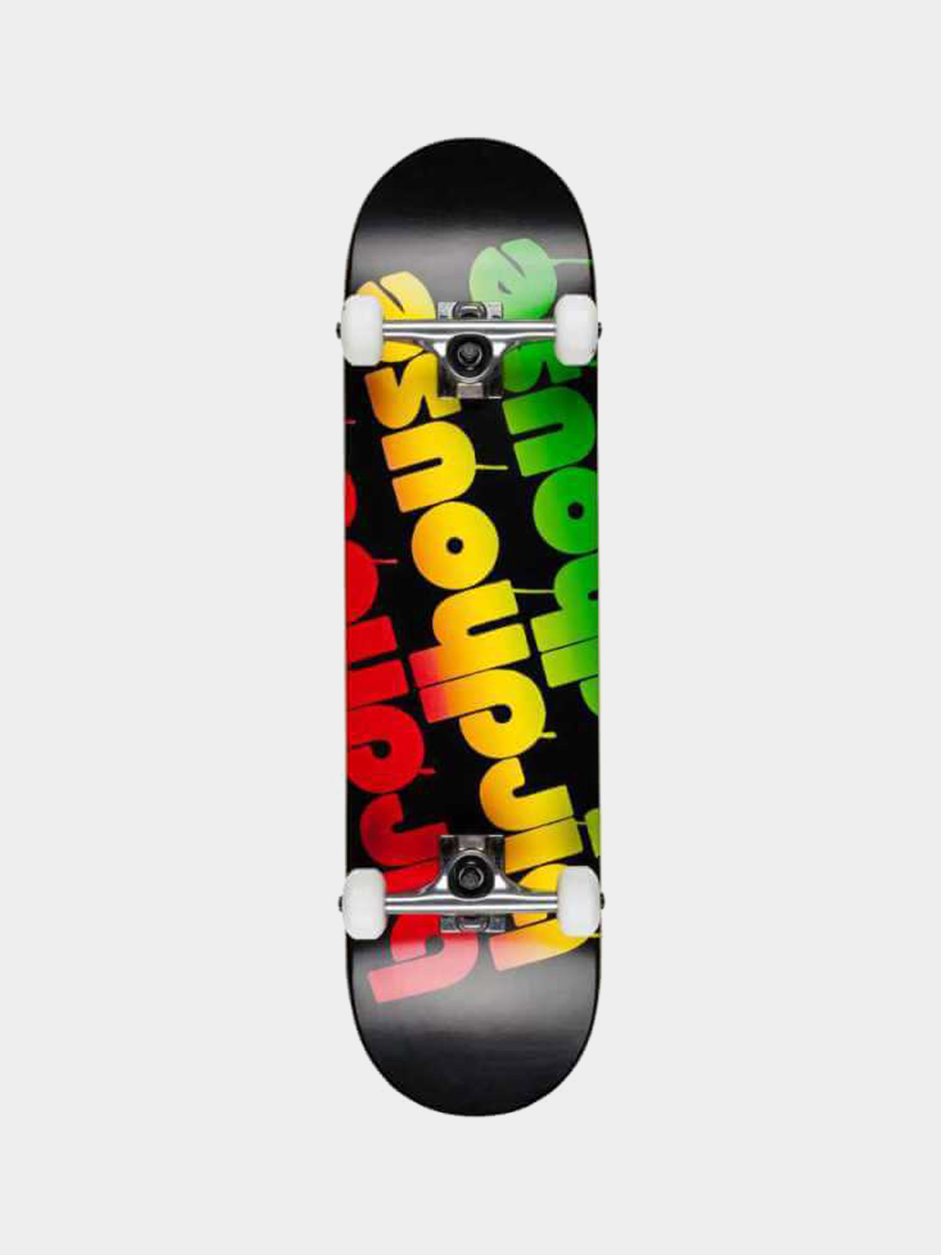 Skateboard Birdhouse Triple Stack (rasta)