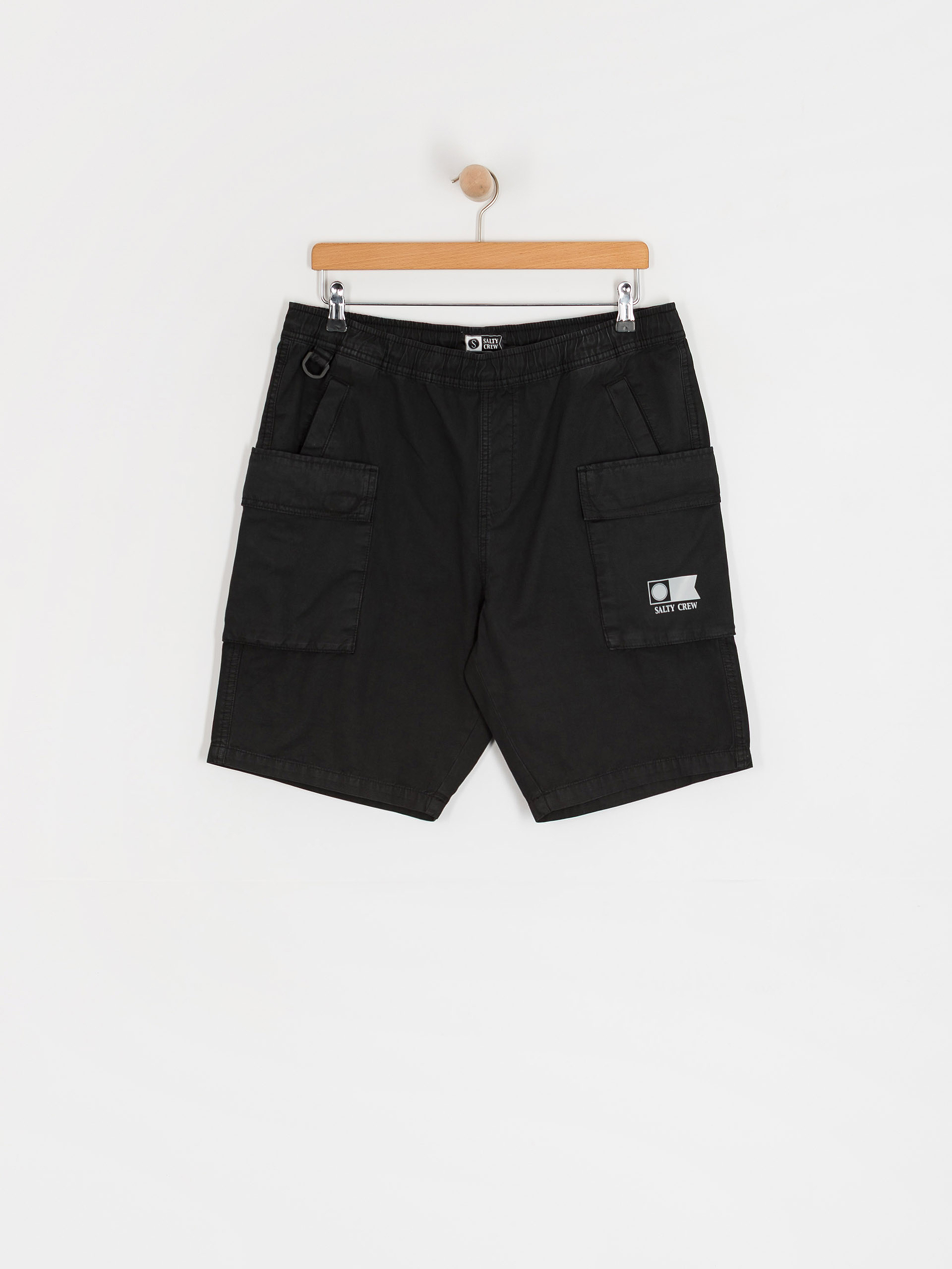 Pantaloni scurți Salty Crew Unit Cargo (black)