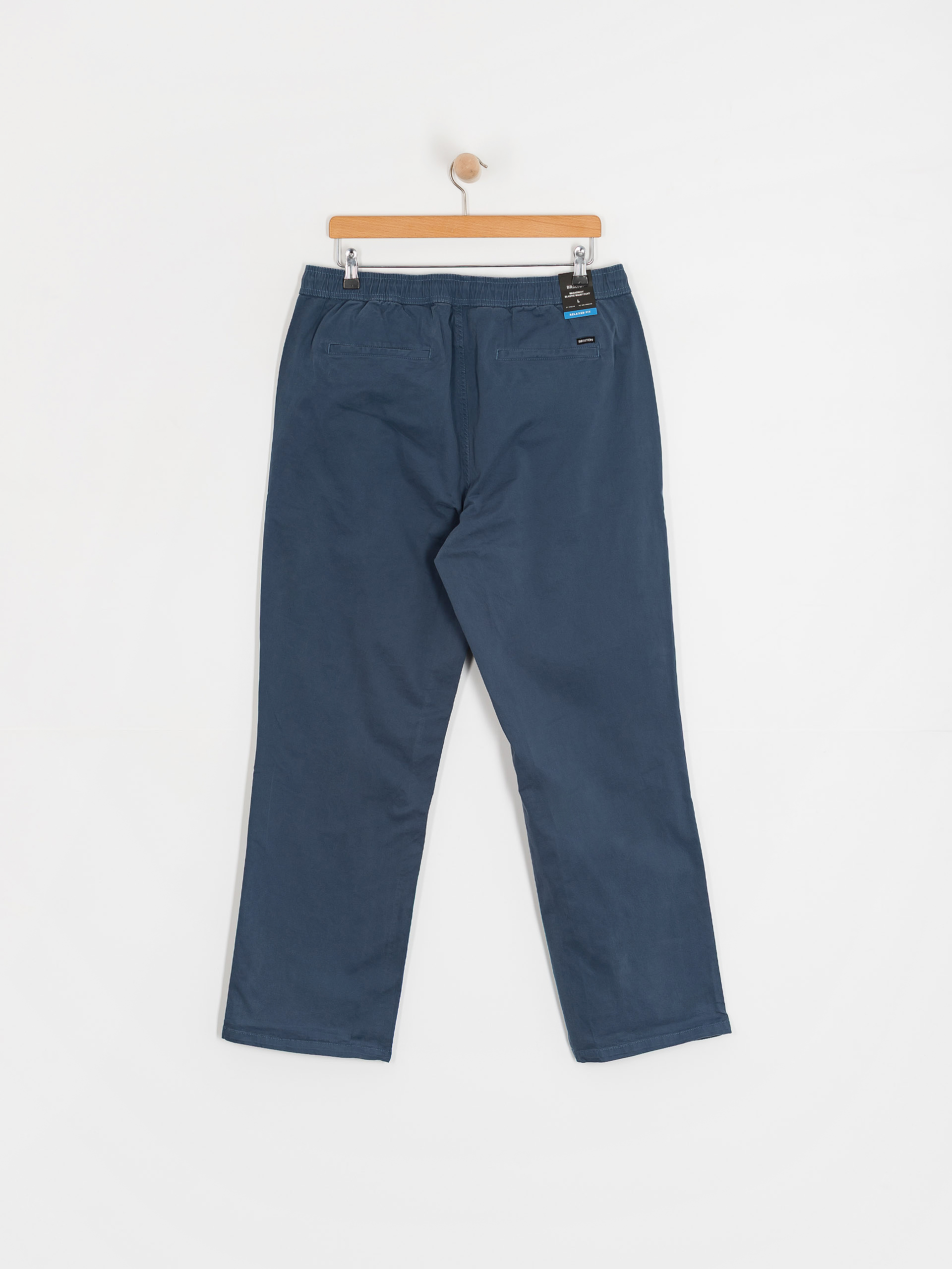 Pantaloni Brixton Broadway Vw Ewaist Rlx (washed denim blue)